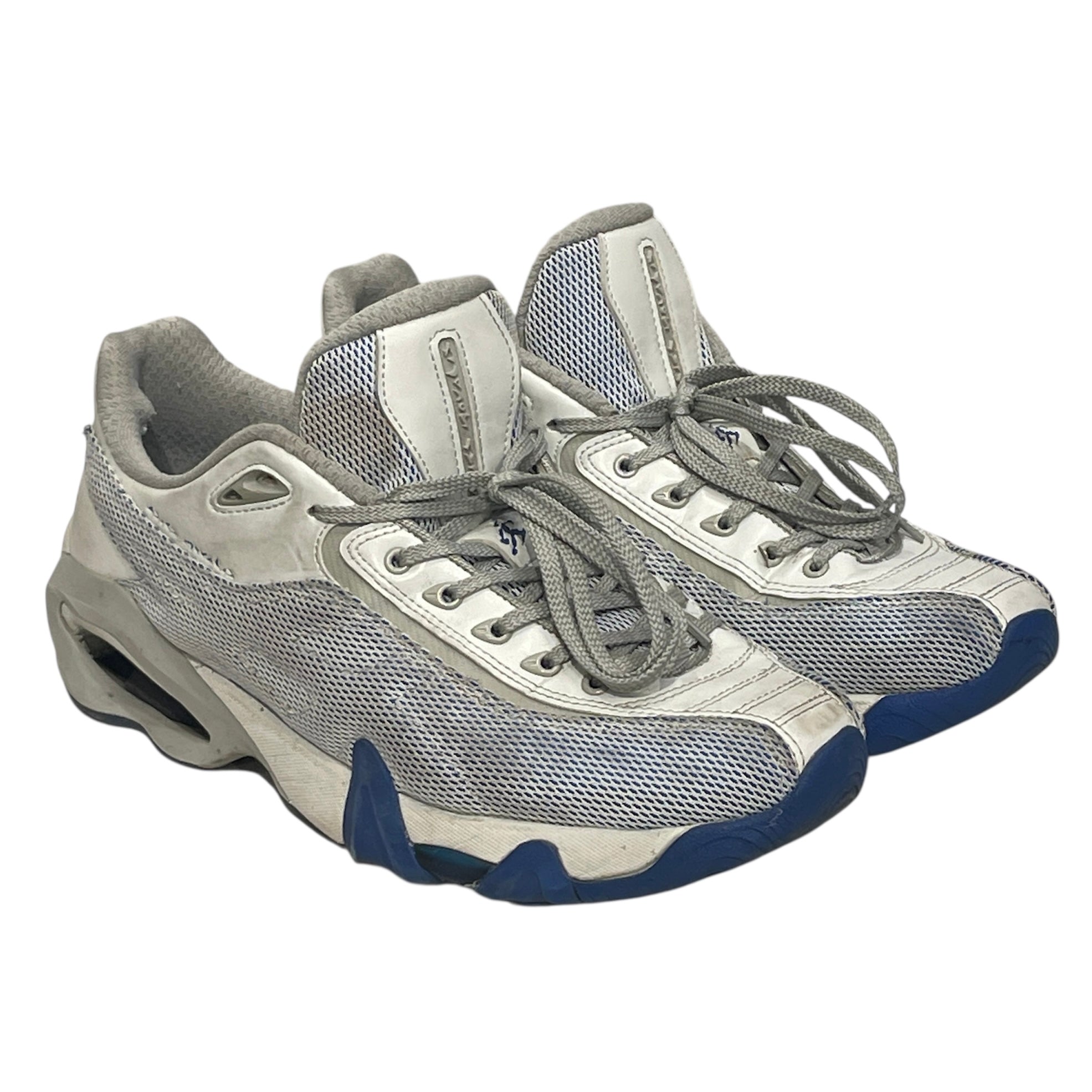 ASICS/Kiko Kostadinov/Low-Sneakers/EU 43.5/Cotton/GRY/BLUE DETAILS view 1