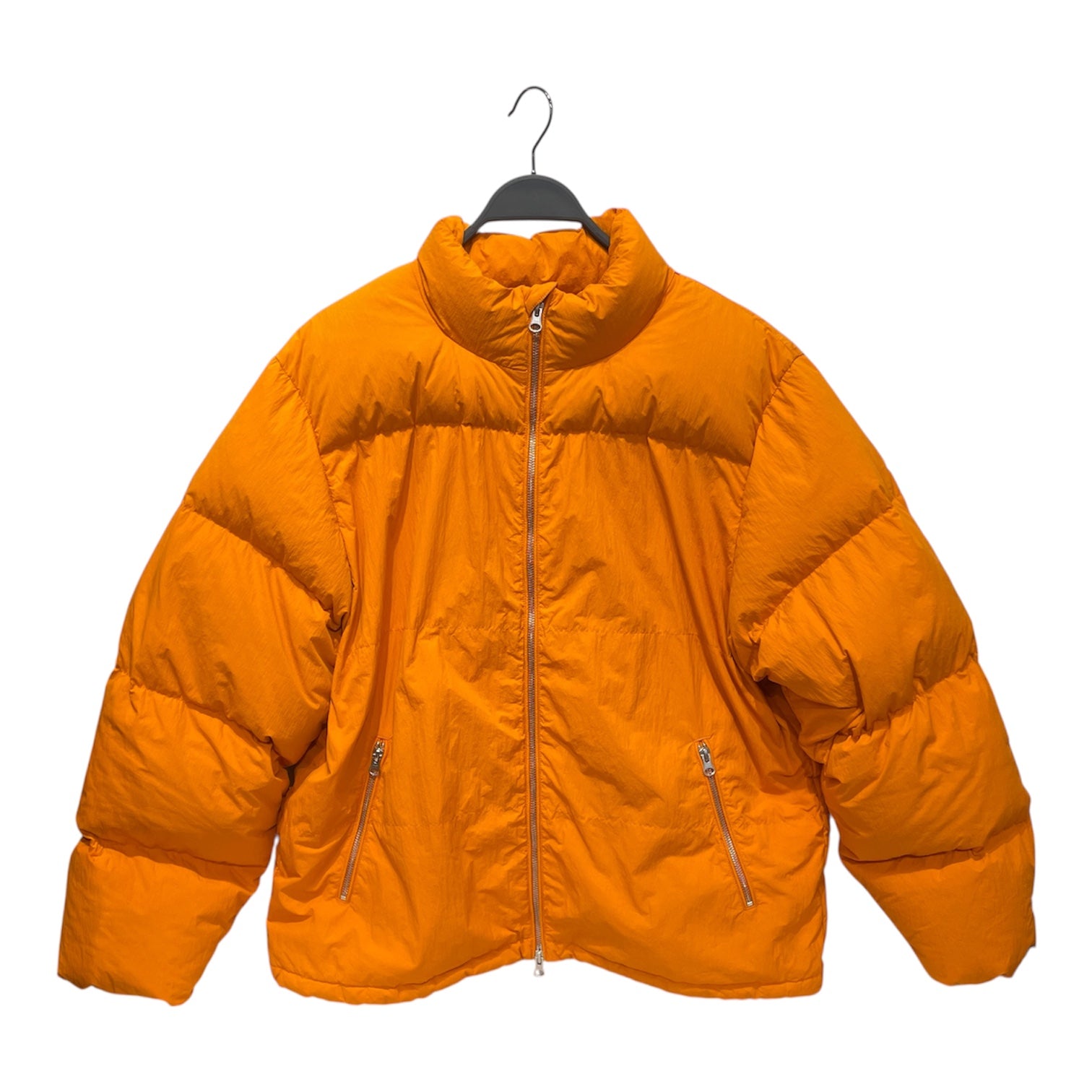 STUSSY/Puffer Jkt/M/Polyester/ORN/DOWN PUFFER view 1
