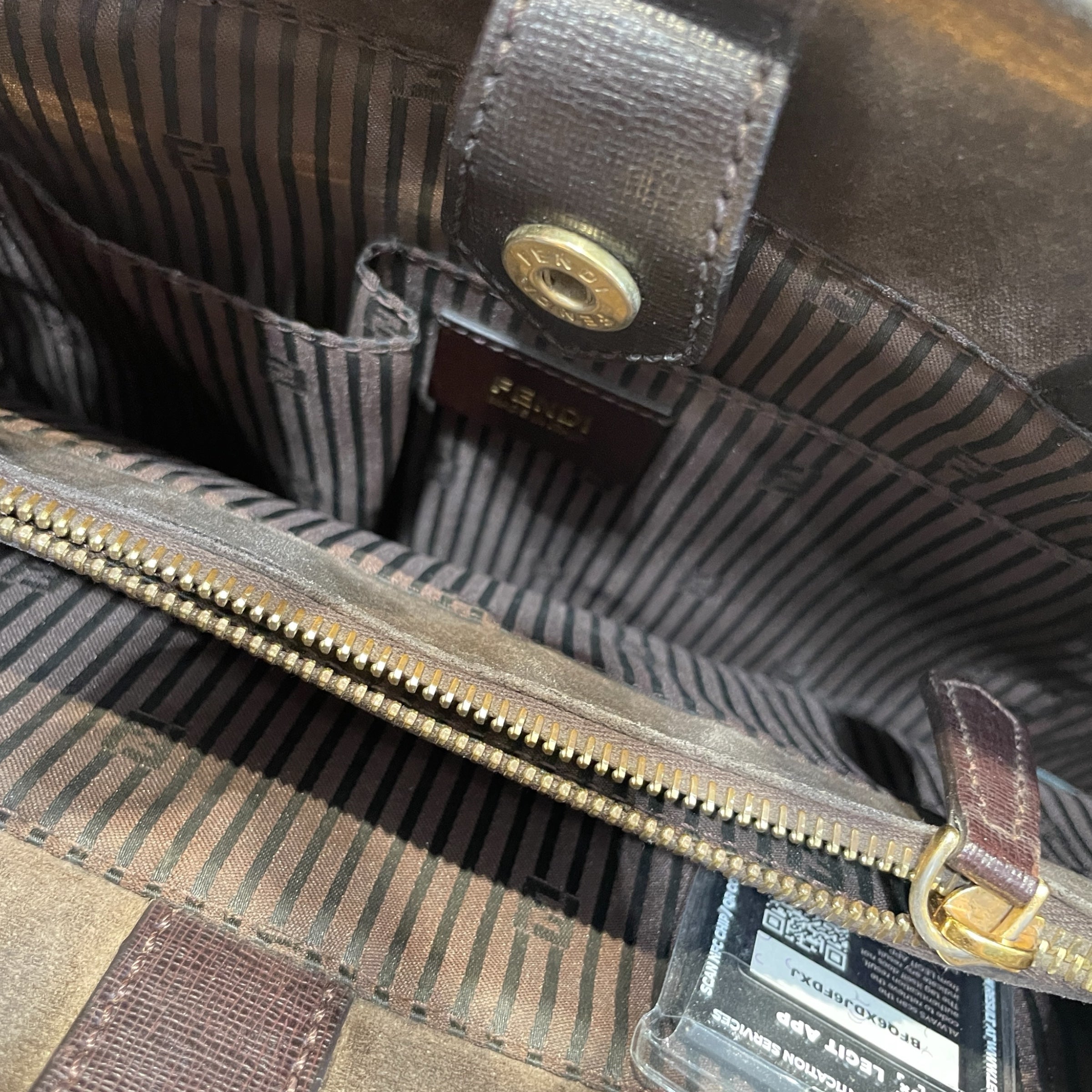 FENDI/Bag/Leather/BRW/2jours view 7