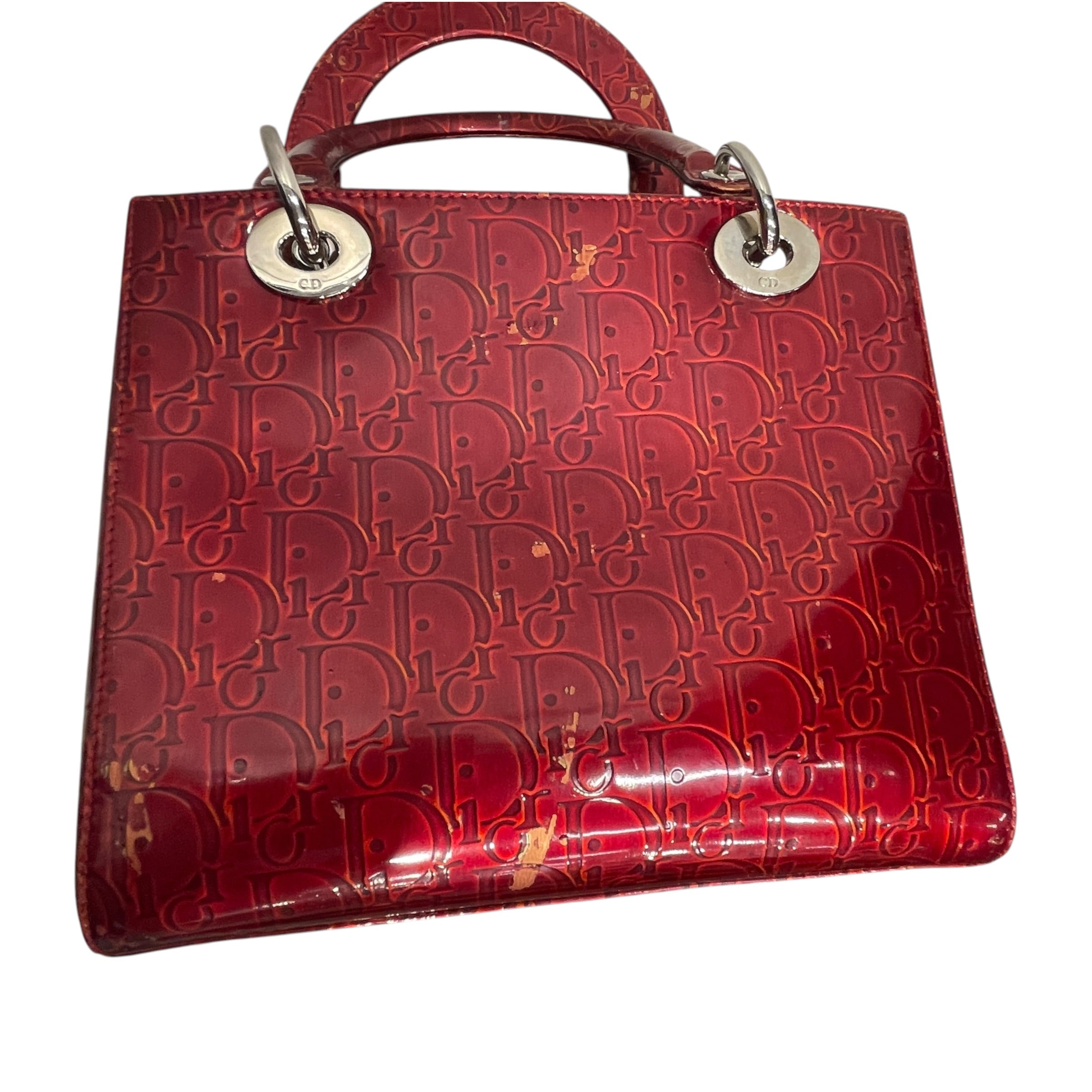 Christian Dior/Hand Bag/RED/LADY DIOR view 7