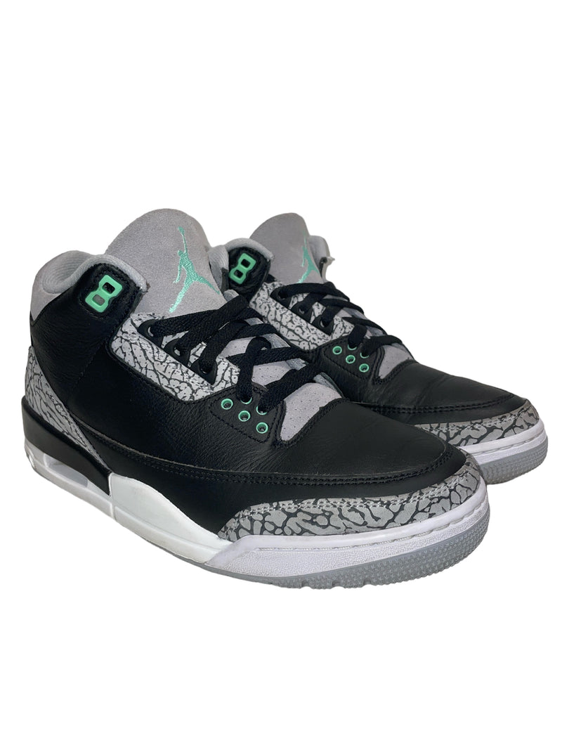 Jordan/Hi-Sneakers/US 8.5/Leather/BLK/JORDAN 3