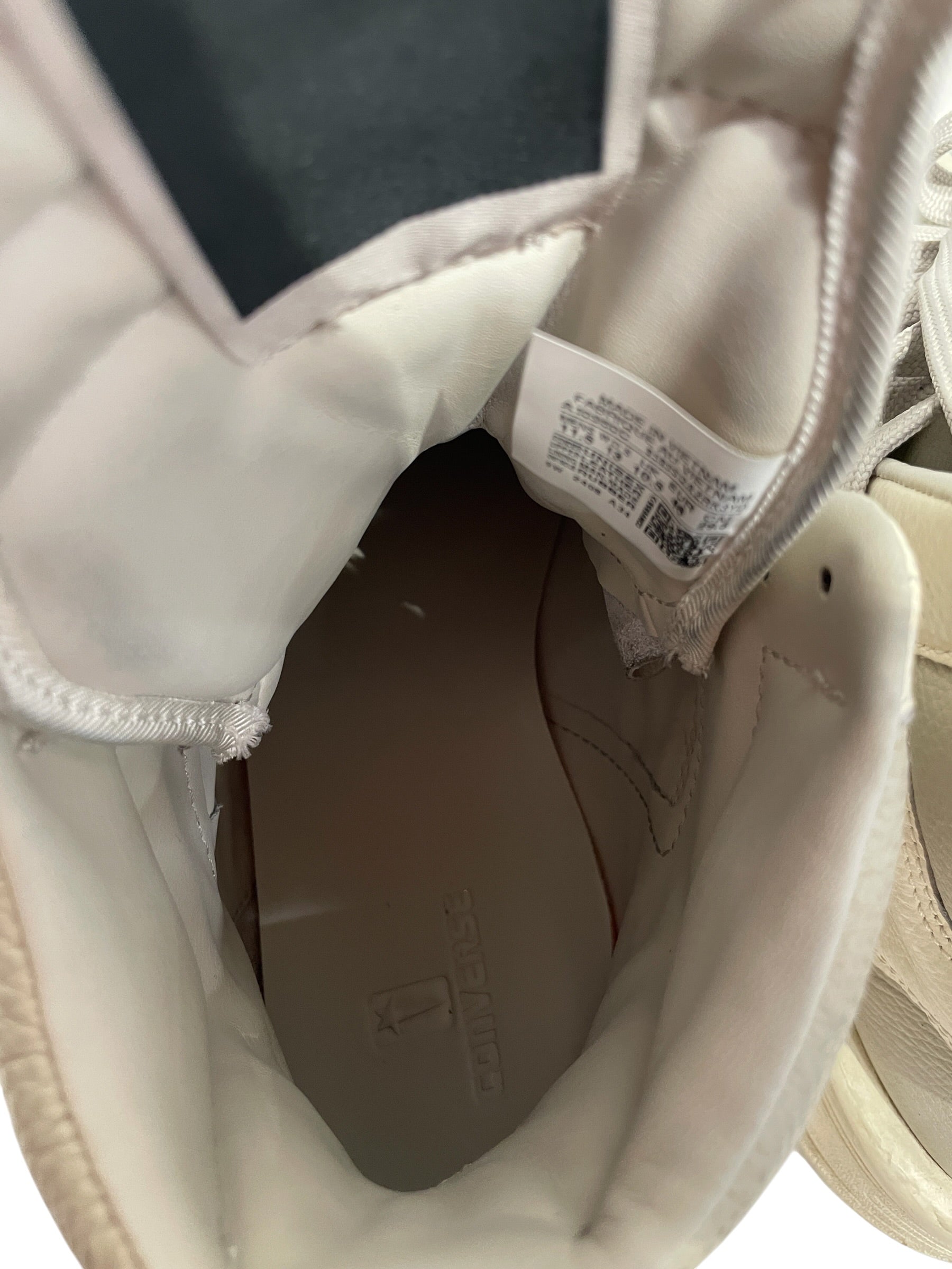 CONVERSE/RICK OWENS DRKSHDW/Hi-Sneakers/US 11.5/Leather/CRM/TURBOWPN view 3