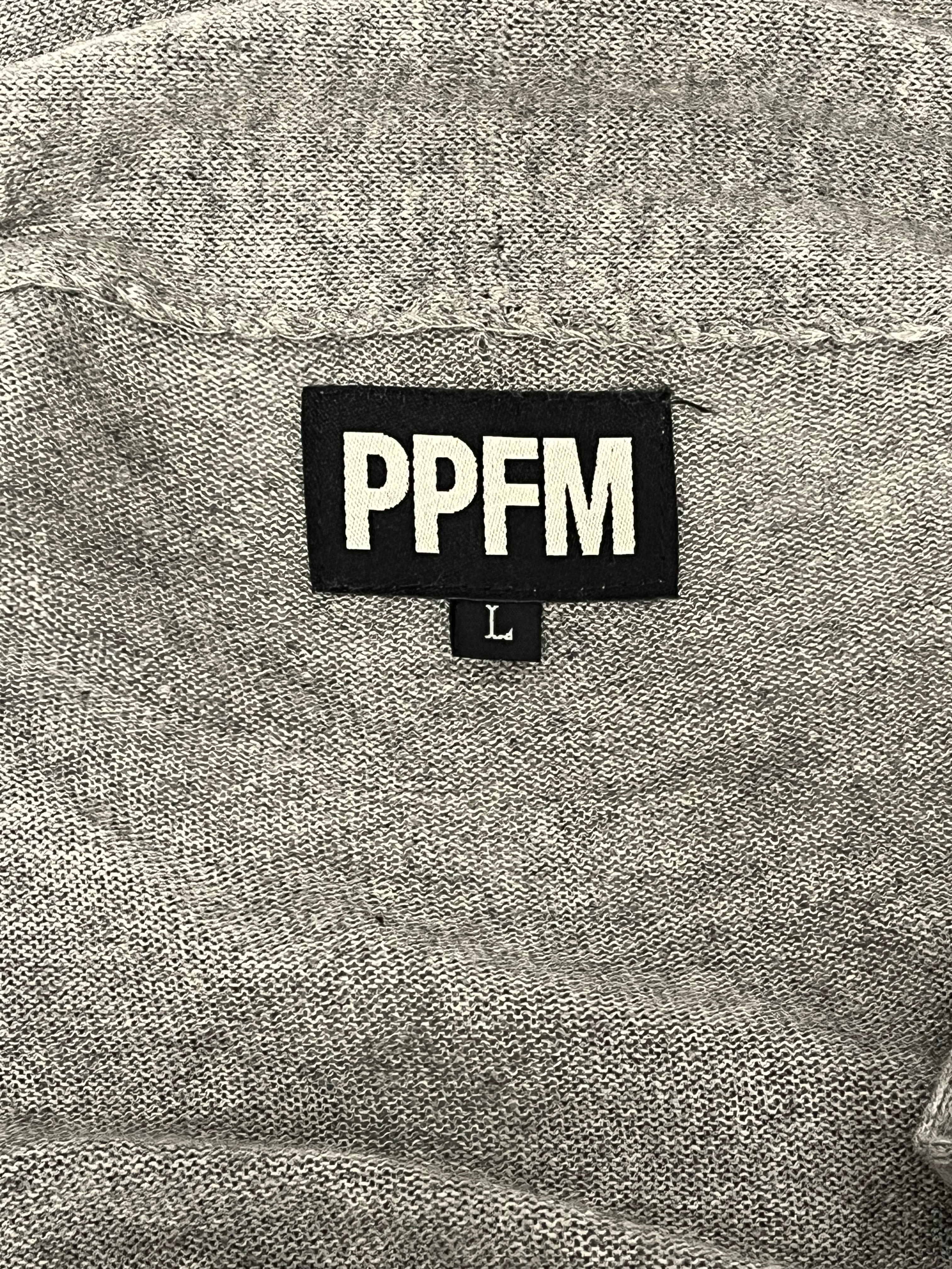 PPFM/Cardigan/L/Plaid/Cotton/GRY/35-14KI13 view 3