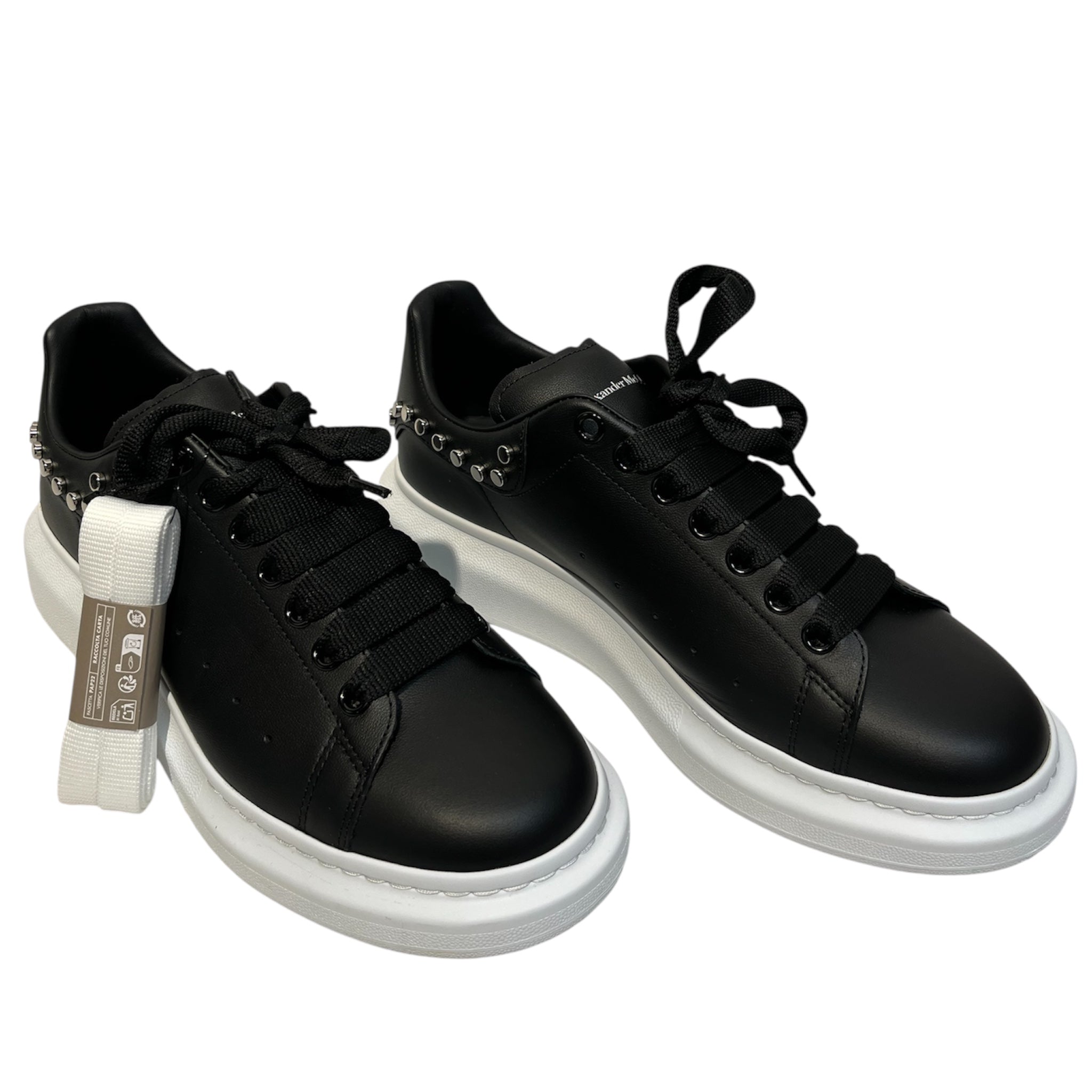 Alexander McQueen/Low-Sneakers/US 10/Leather/BLK/ view 1