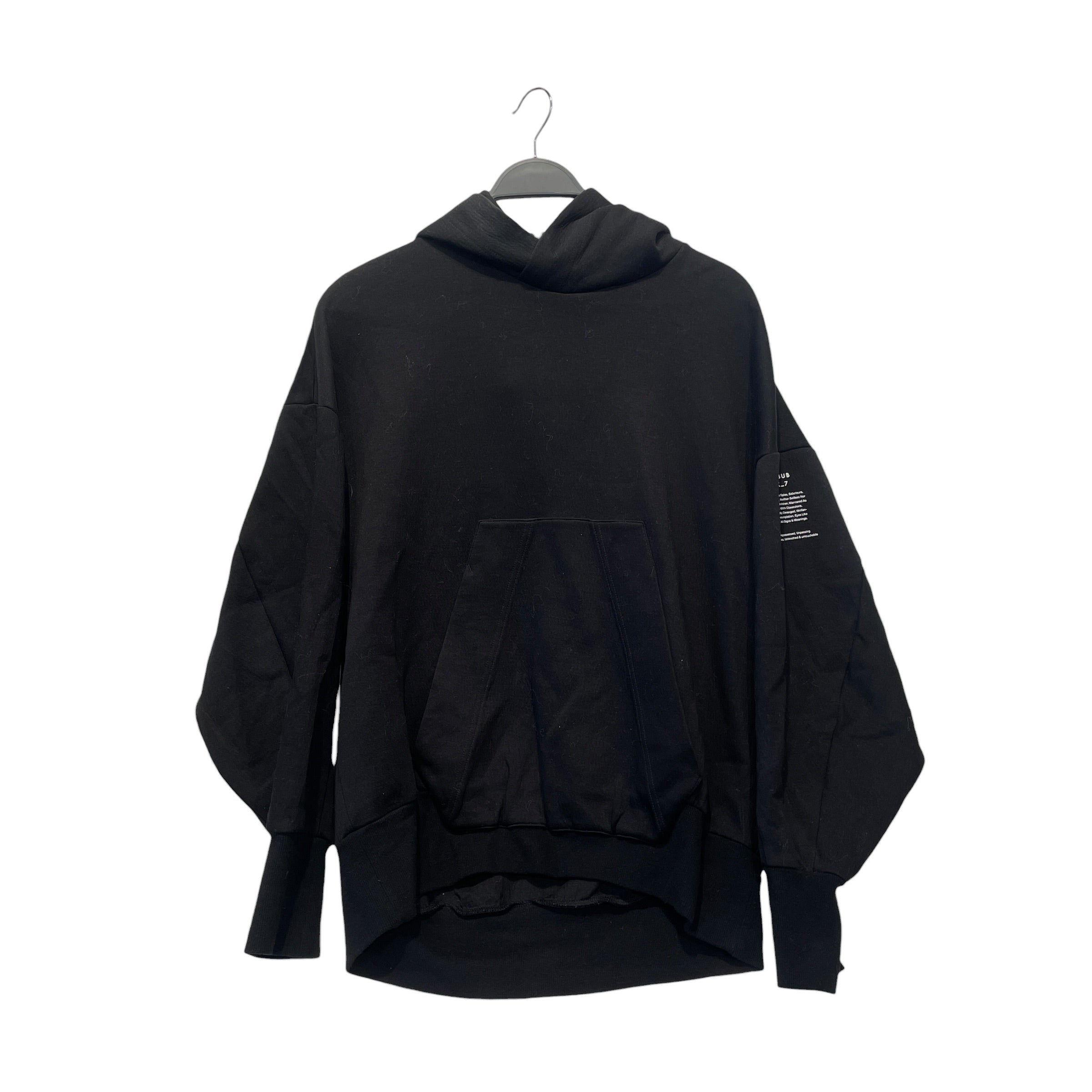 JULIUS/Hoodie/2/Cotton/BLK/PARKA HOODIE view 1