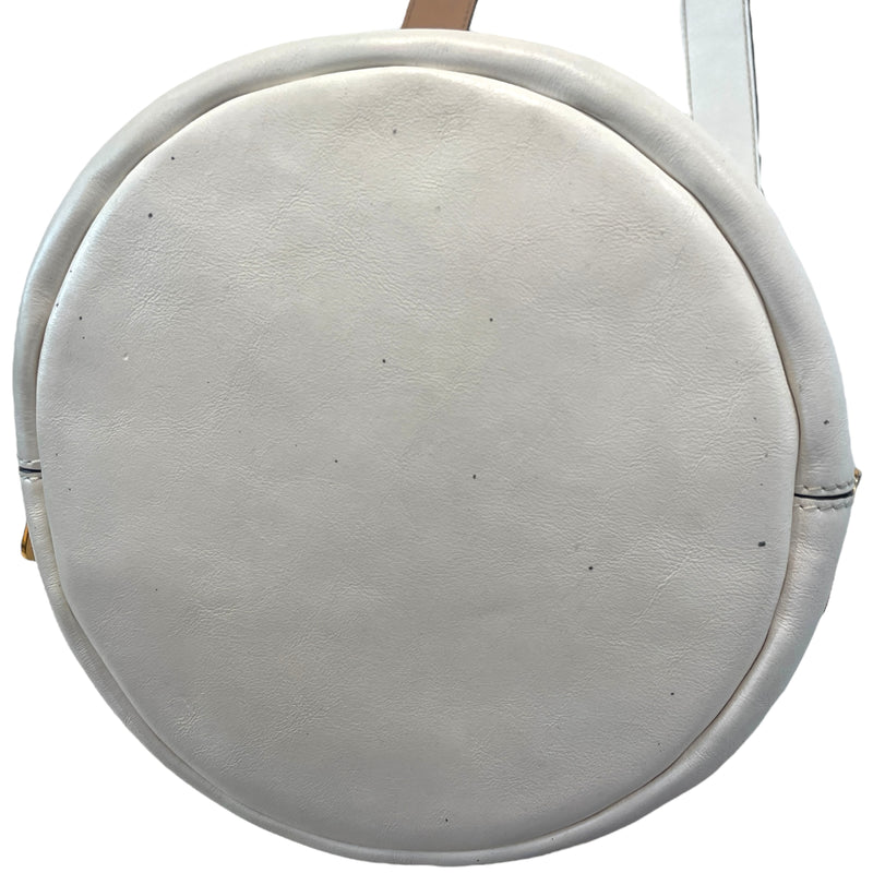 MARC BY MARC JACOBS/Cross Body Bag/Leather/CRM/luna bucket bag