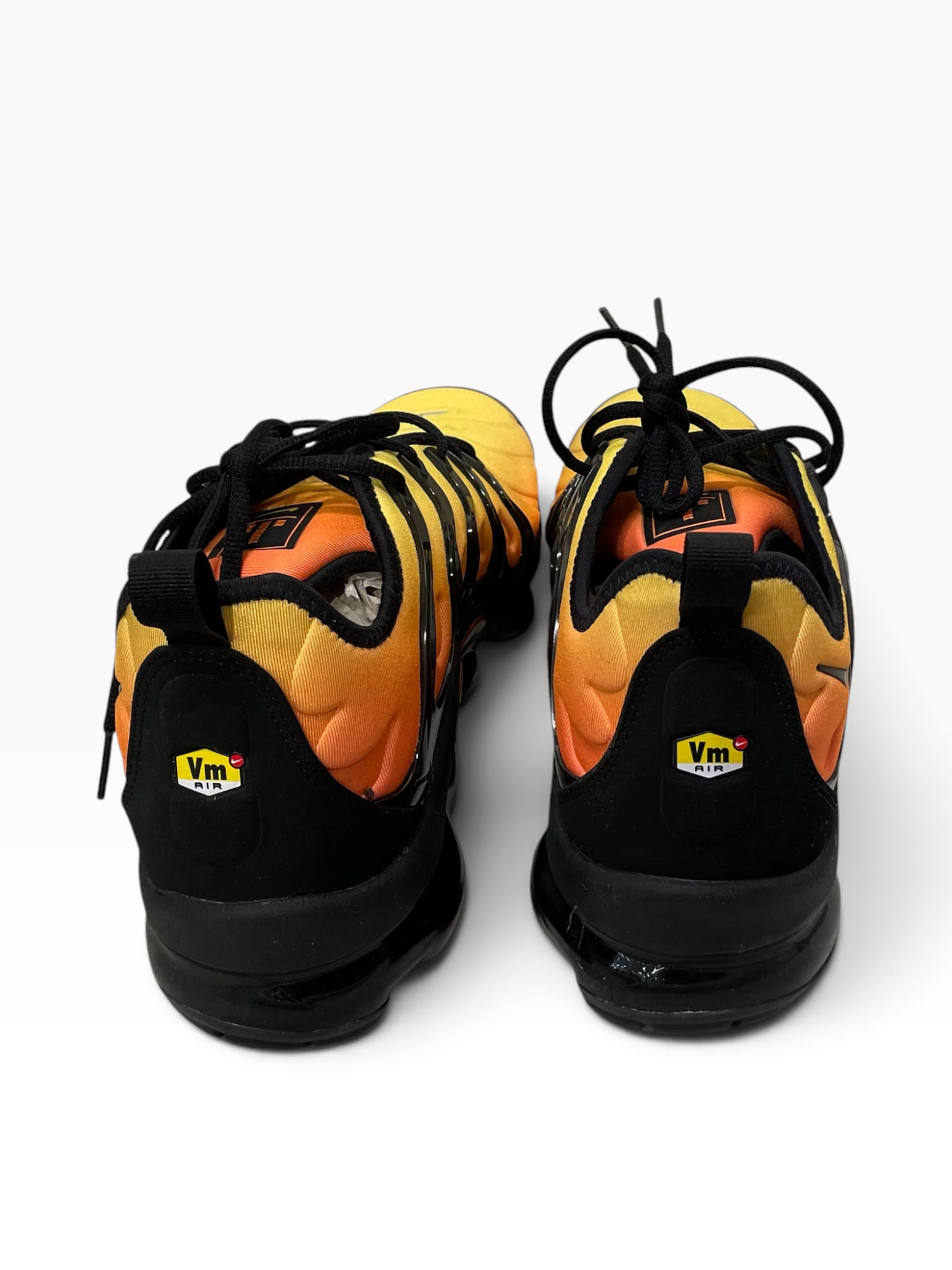 NIKE/Low-Sneakers/US 12/Leather/YEL/VAPORMAX PLUS SUNSET view 3
