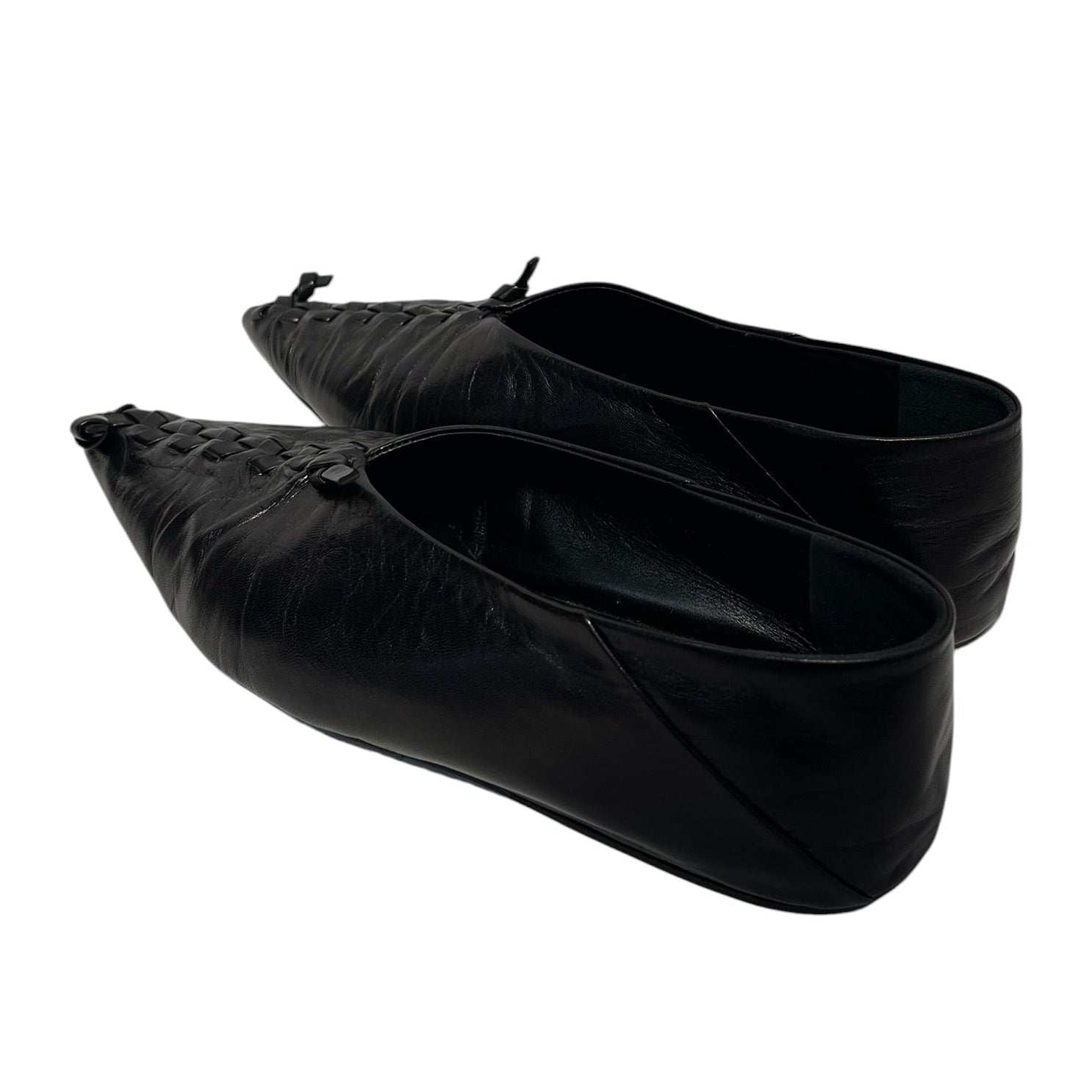 JIL SANDER/Flat Shoes/US 6/Leather/BLK/ view 2