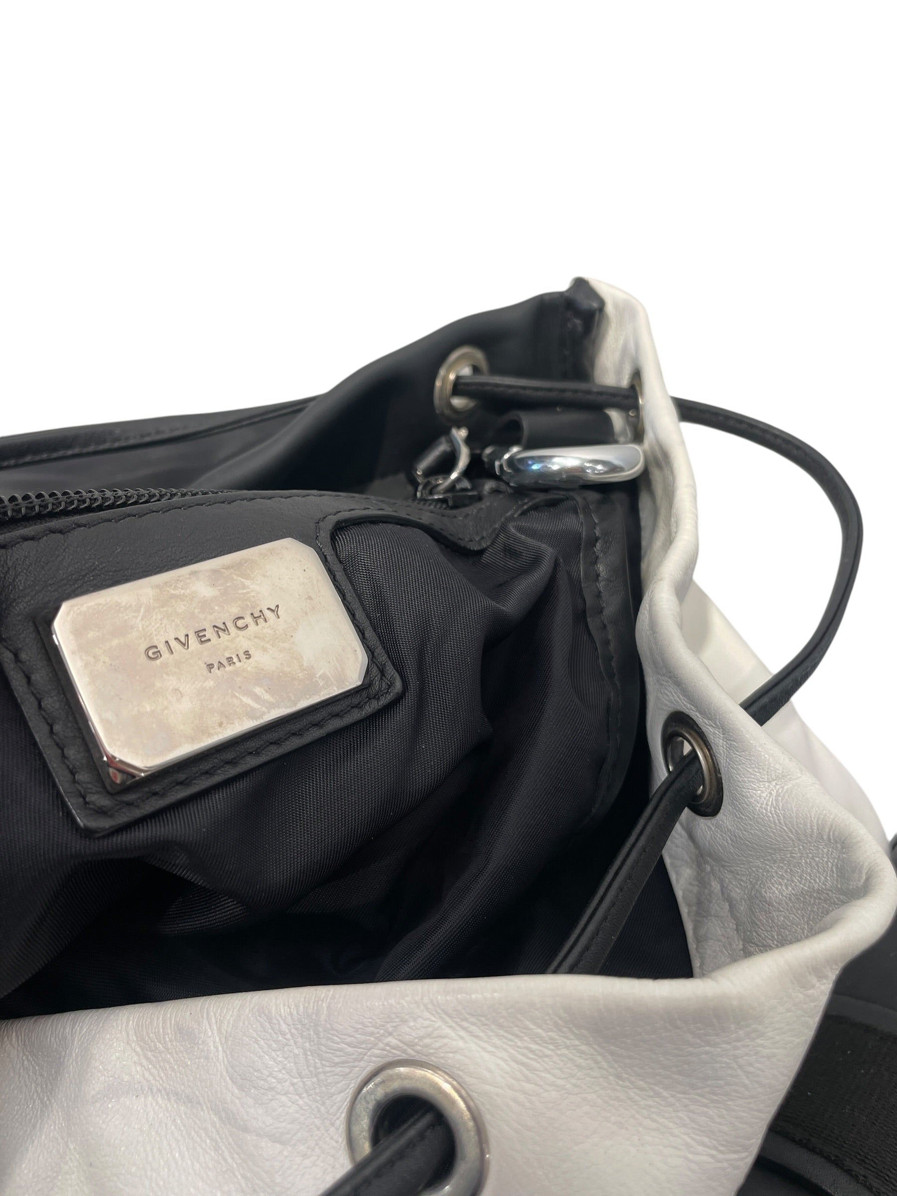 GIVENCHY/Backpack/Leather/BLK/OBSEDIA BLACK/WHITE view 2