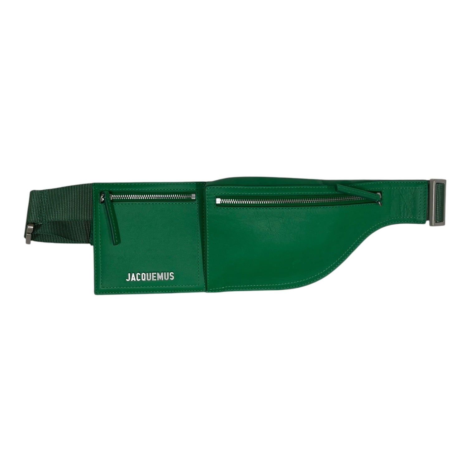 JACQUEMUS/Fanny Pack/Leather/GRN/BELT BAG view 2