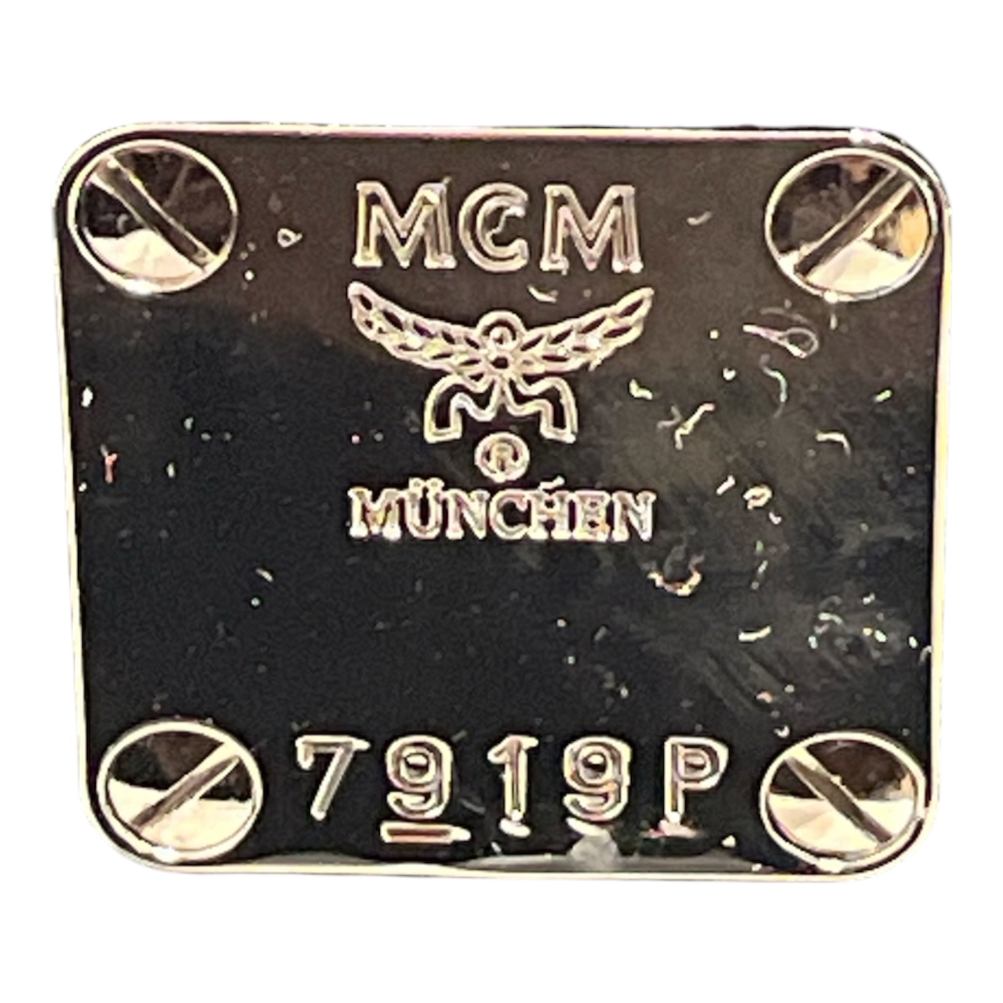 MCM/Backpack/Monogram/BLK/Visetos Studded Backpack view 5