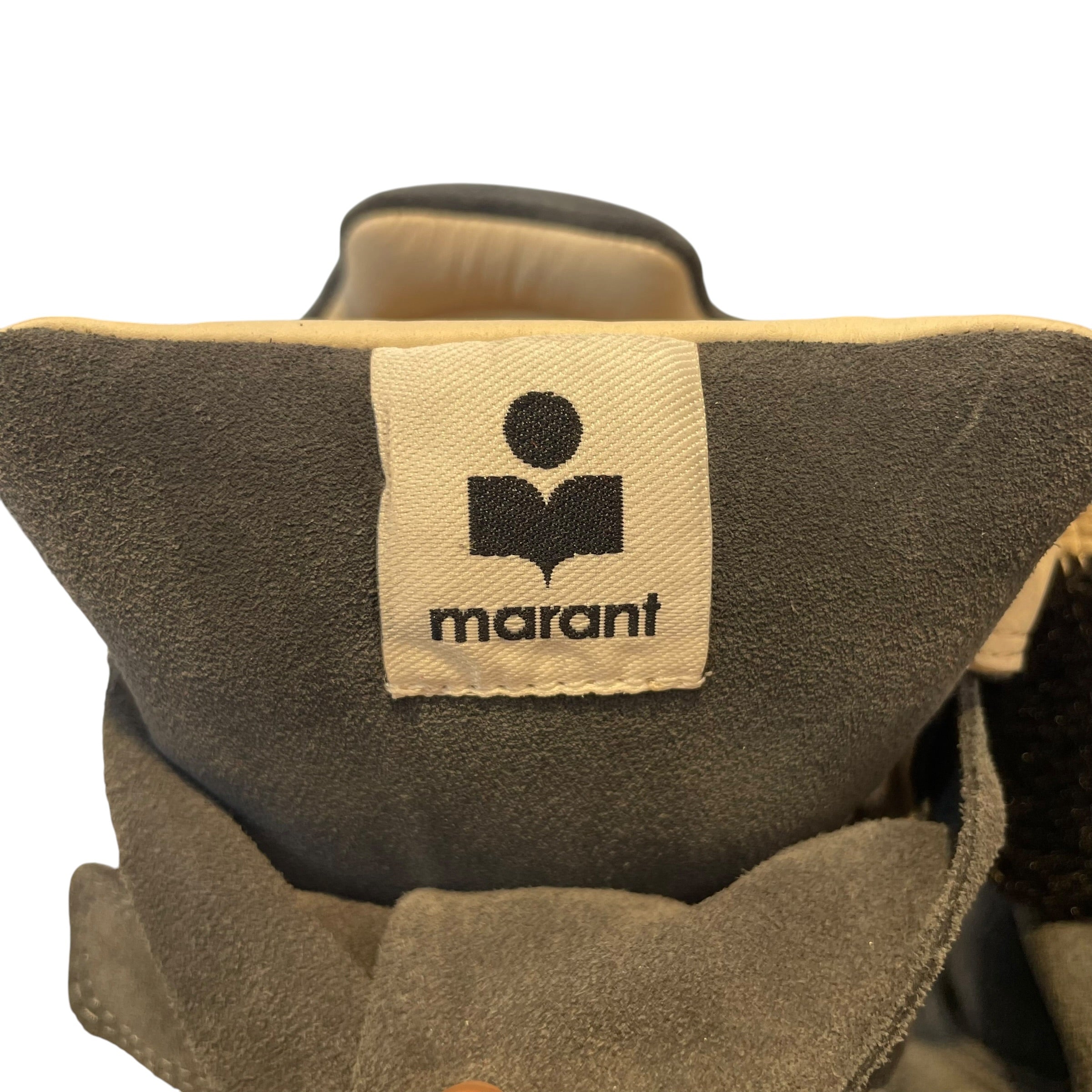 ISABEL MARANT/Hi-Sneakers/US 7/GRY/balskee hightop wedges view 4
