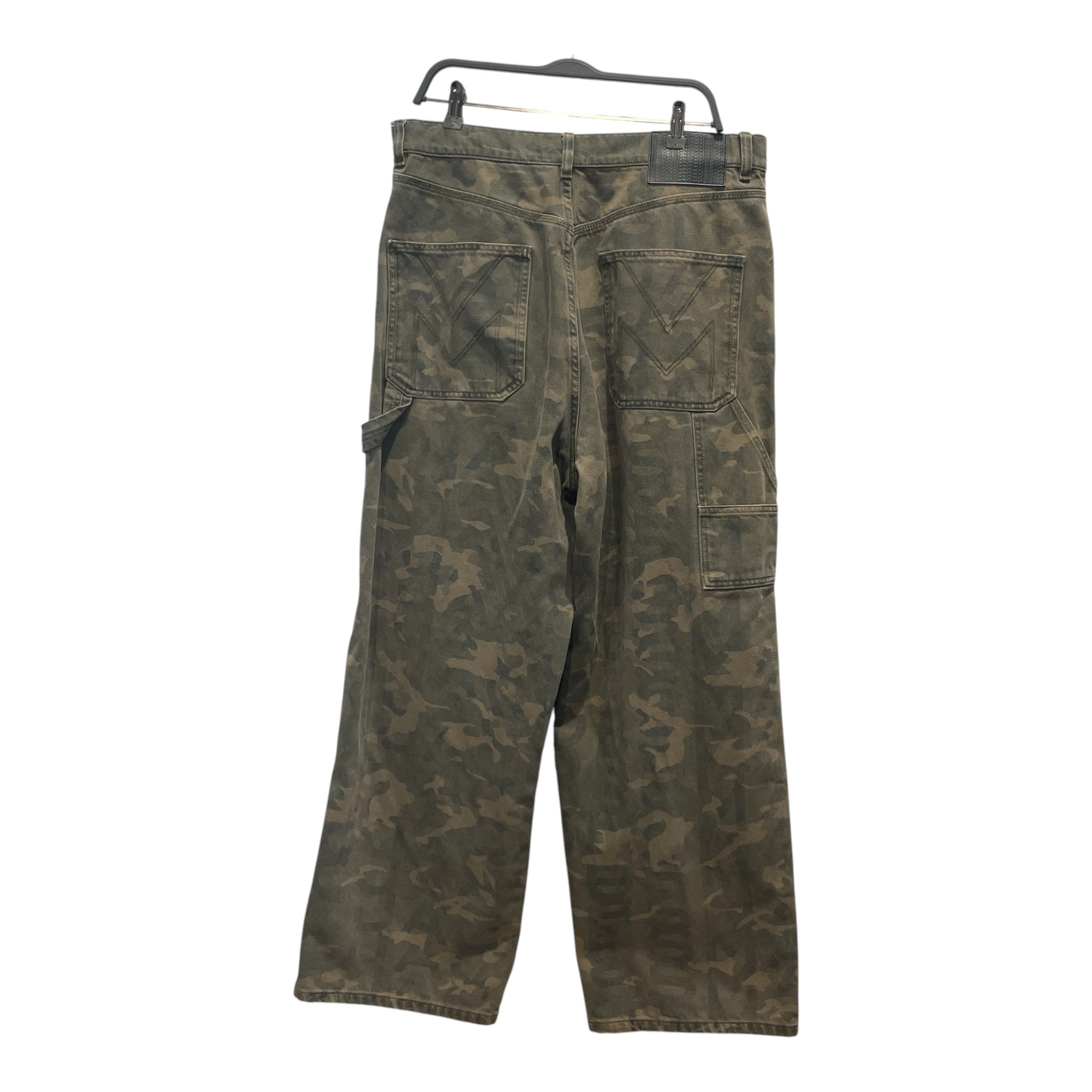 MARC JACOBS/Carpenter Pants/32/Cotton/GRN/Button Fly/Camouflage/Camo Oversized Jean 2023 view 2
