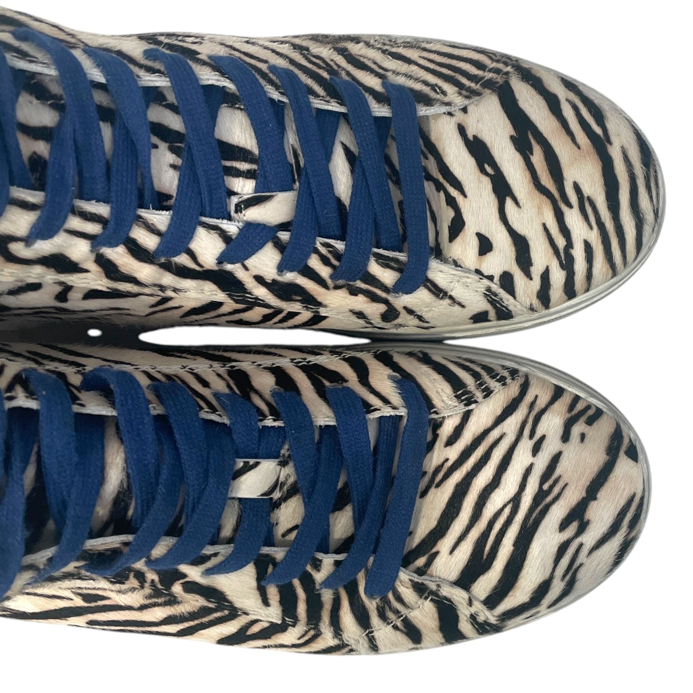 SAINT LAURENT/Hi-Sneakers/EU 42/Animal Pattern/MLT/Ponyhair Animal Print view 4