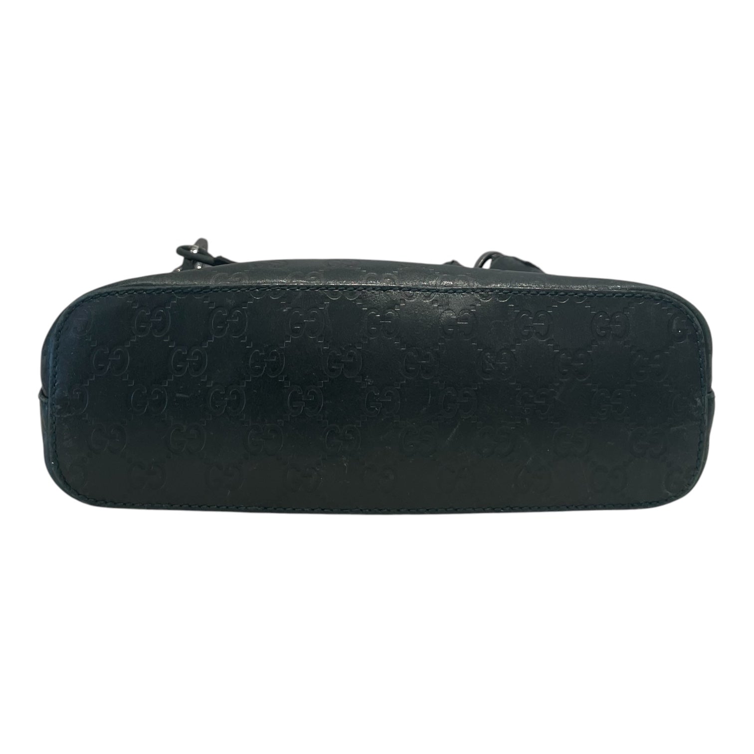 GUCCI/Tote Bag/Monogram/Leather/BLK/HOBO SHOULDER BAG view 3