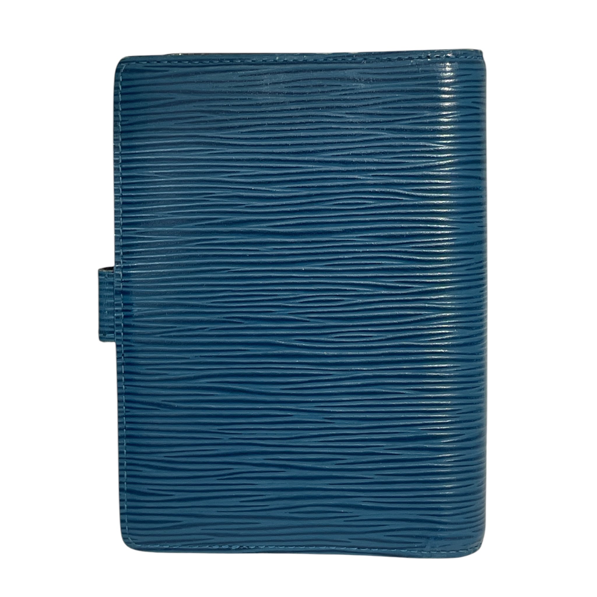 LOUIS VUITTON/Bifold Wallet/Leather/BLU/73HK3B8 view 2