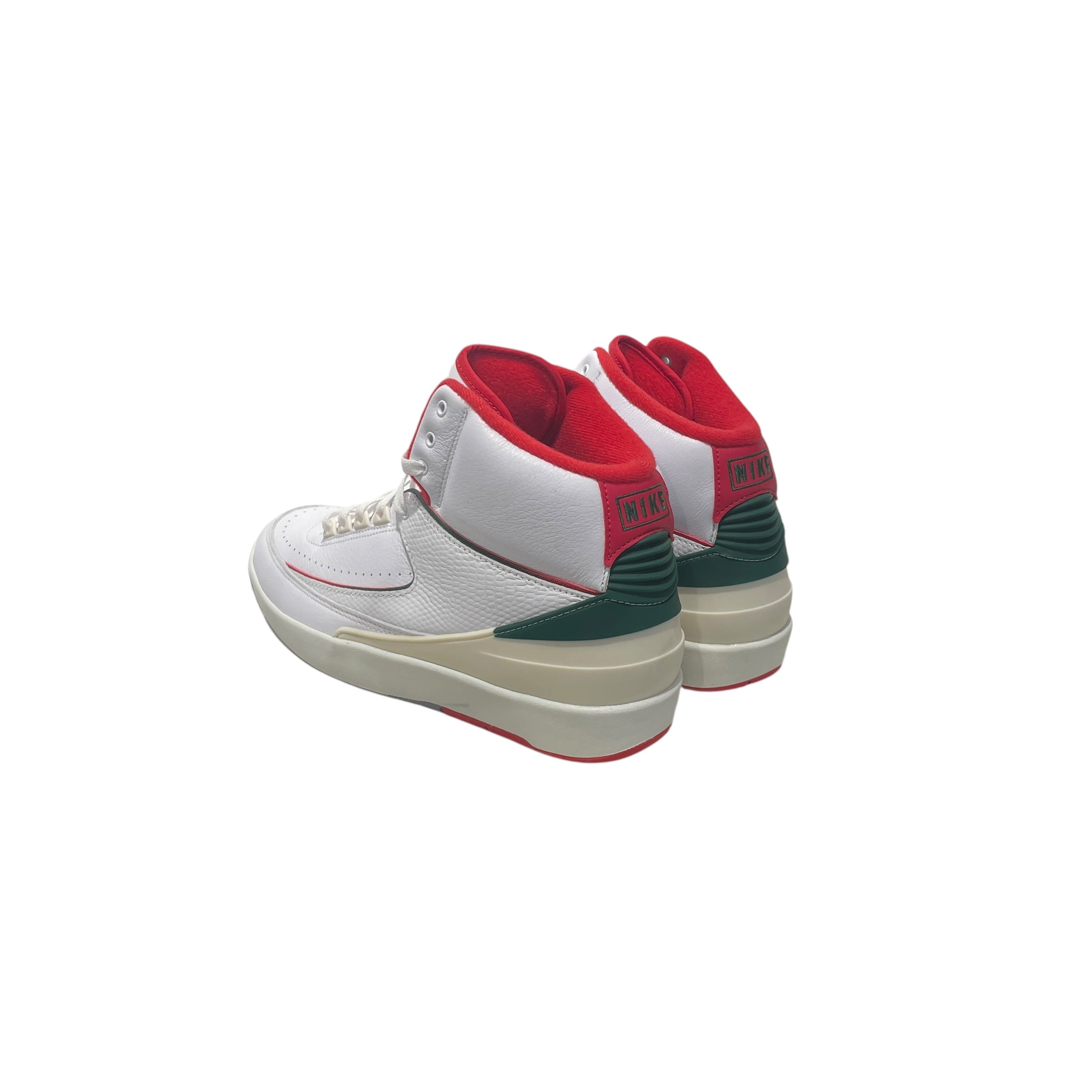 NIKE/Hi-Sneakers/US 11/Leather/WHT/NIKE AIR JORDAN 2 ITALY view 2