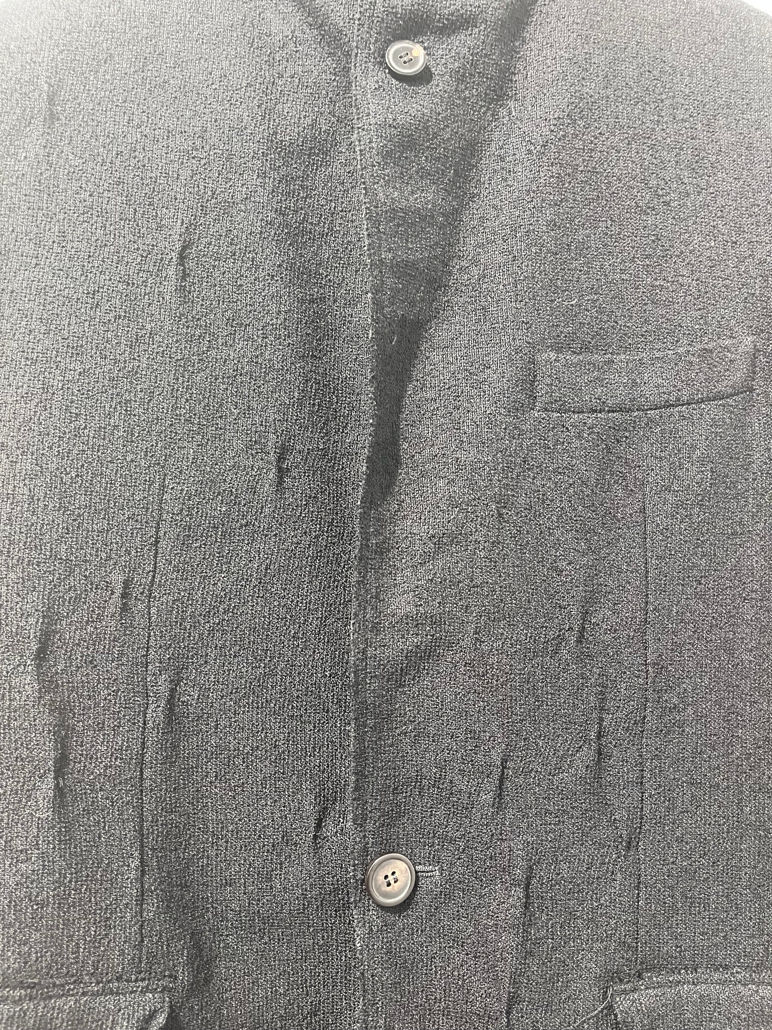 LANVIN/Tailored Jkt/48/Wool/BLK/M01VG101 view 4