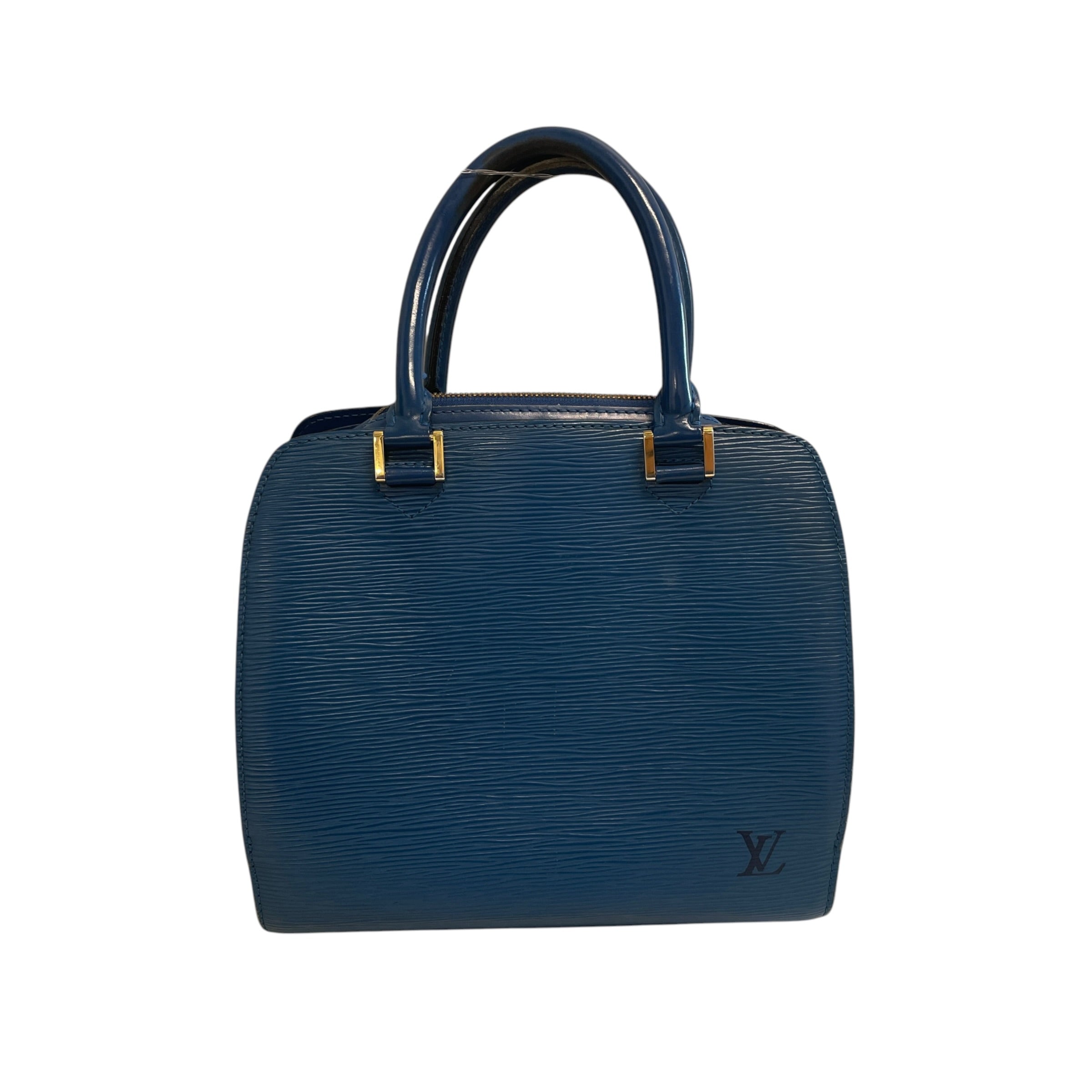 LOUIS VUITTON/Hand Bag/Leather/BLU/2HD62M7/EPI LEATHER view 1