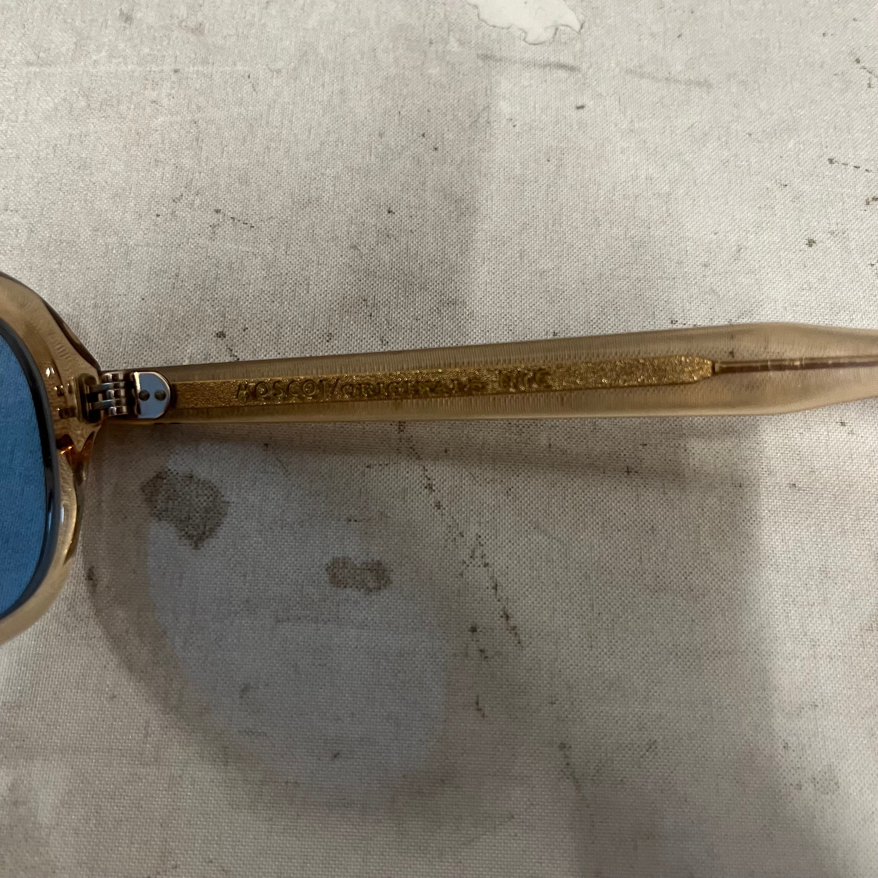 MOSCOT/Sunglasses/OS/Plastic/GLD/meshug view 5