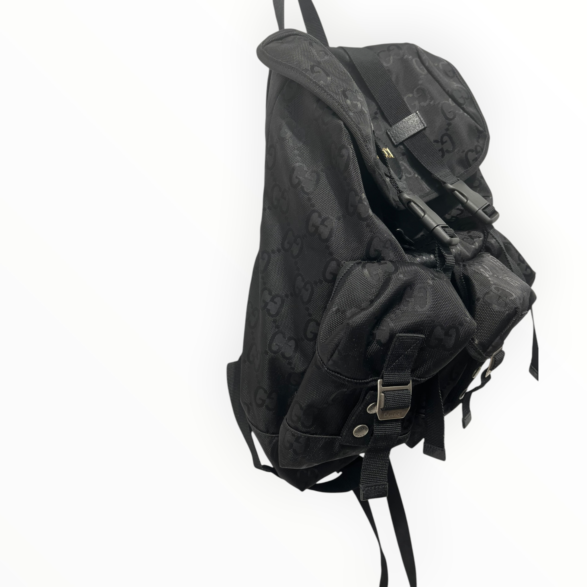 GUCCI/Bag/Monogram/Nylon/BLK/GUCCI CANVAS OFF THE GRID view 4