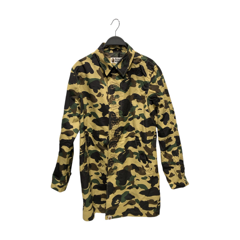 BAPE Trench Coat S Polyester GRN Camouflage 2nd STREET USA