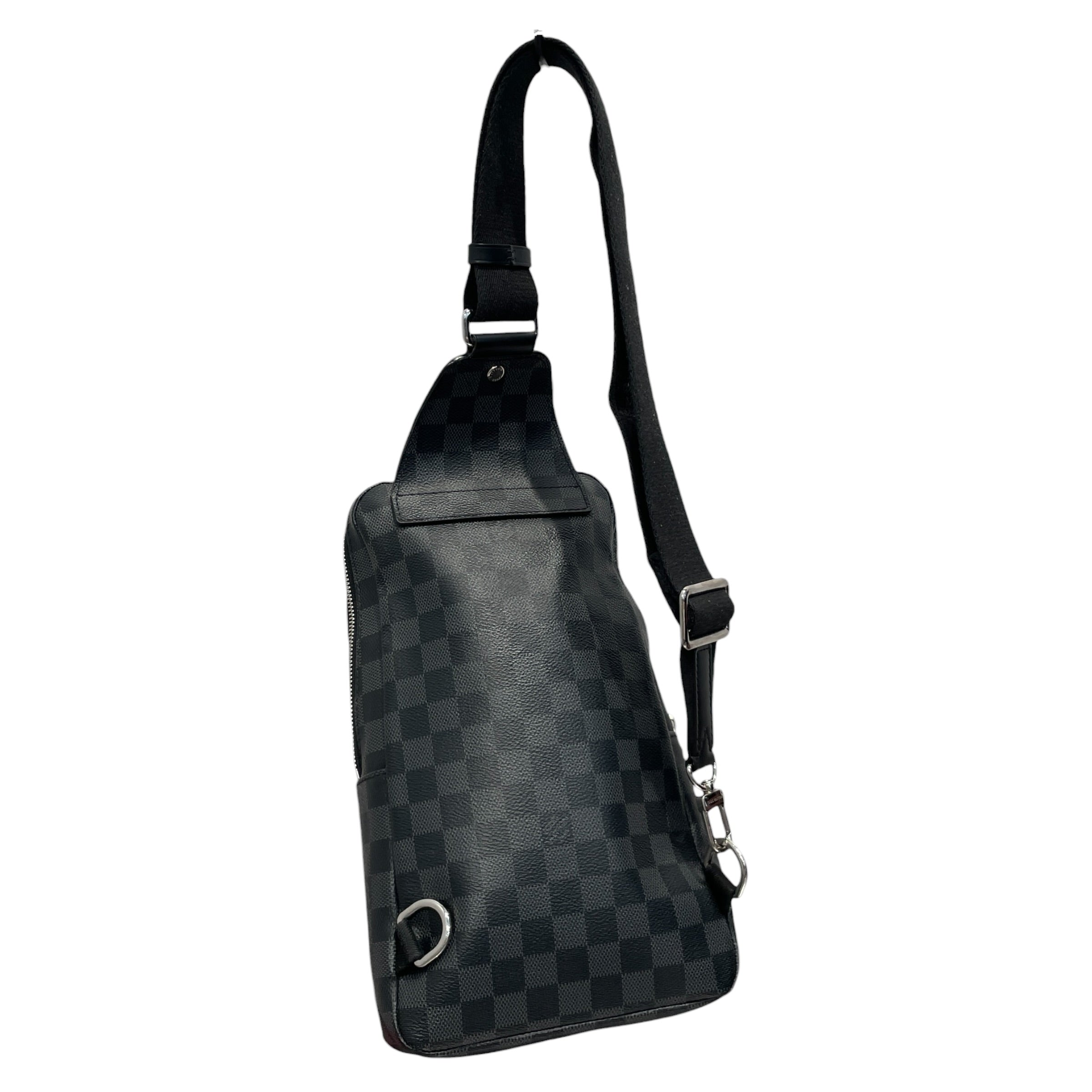 LOUIS VUITTON/Bag/All Over Print/Leather/BLK/Daimer Graphite Sling view 2