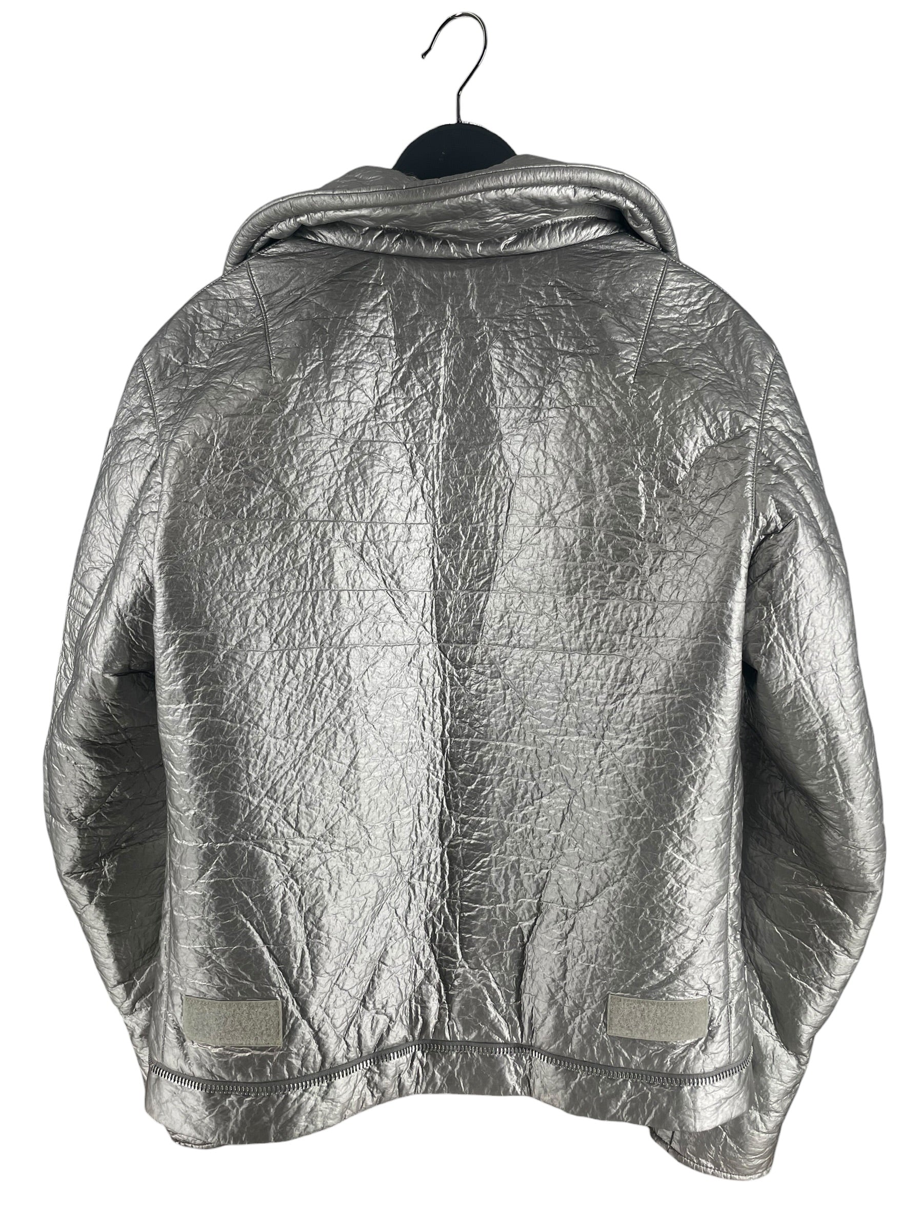 Helmut Lang/Jacket/S/Polyester/SLV/SILVER ASTRO JACKET SZS view 2