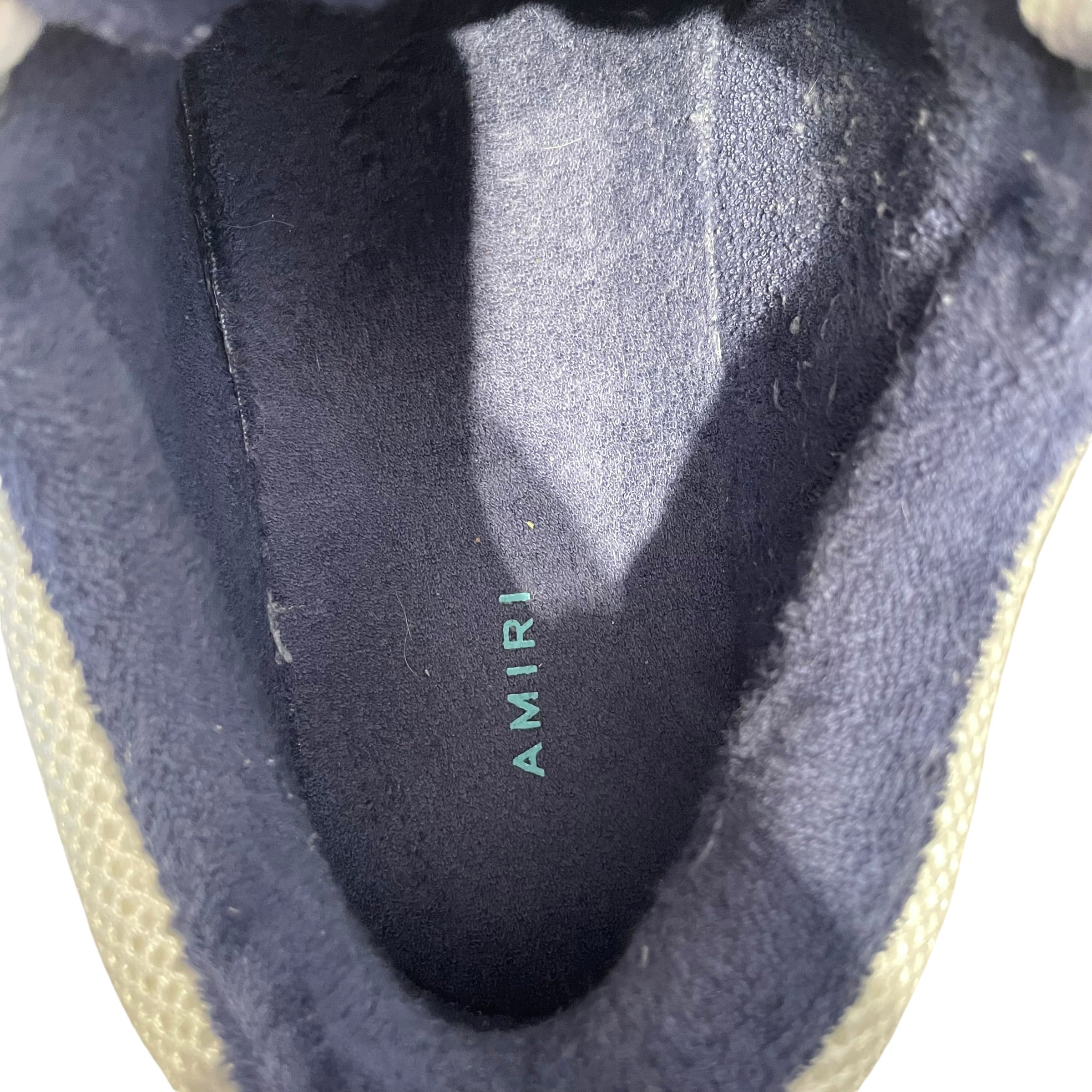 AMIRI/Low-Sneakers/US 12/Cotton/WHT/ view 3