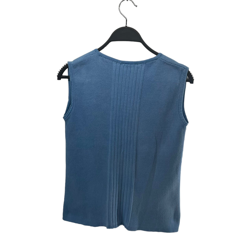 COURREGES/Cut & Sew/S/Cotton/BLU/BLUE TANK TOP