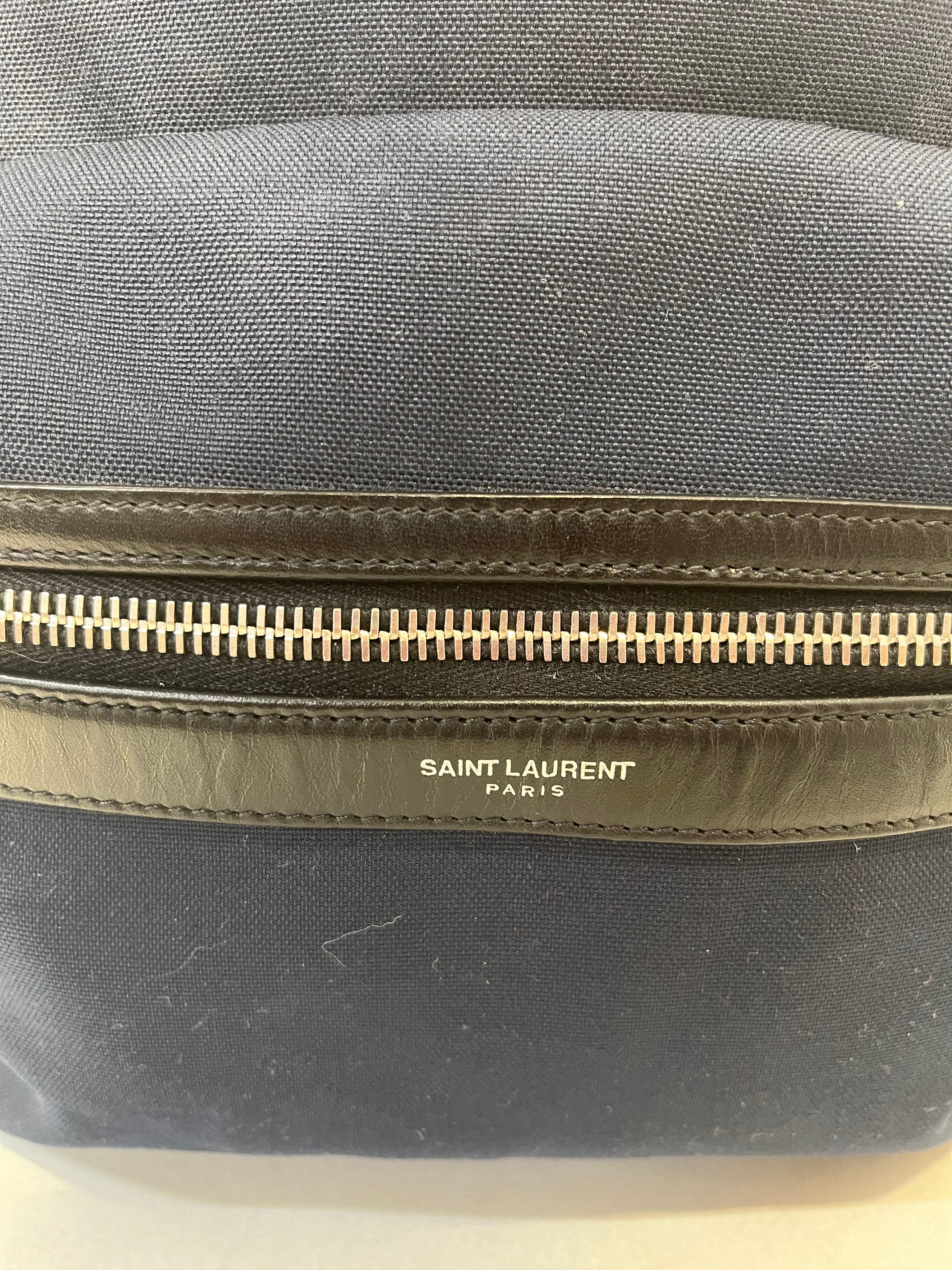 SAINT LAURENT/Backpack/Cotton/NVY/vnz4654480917 view 5