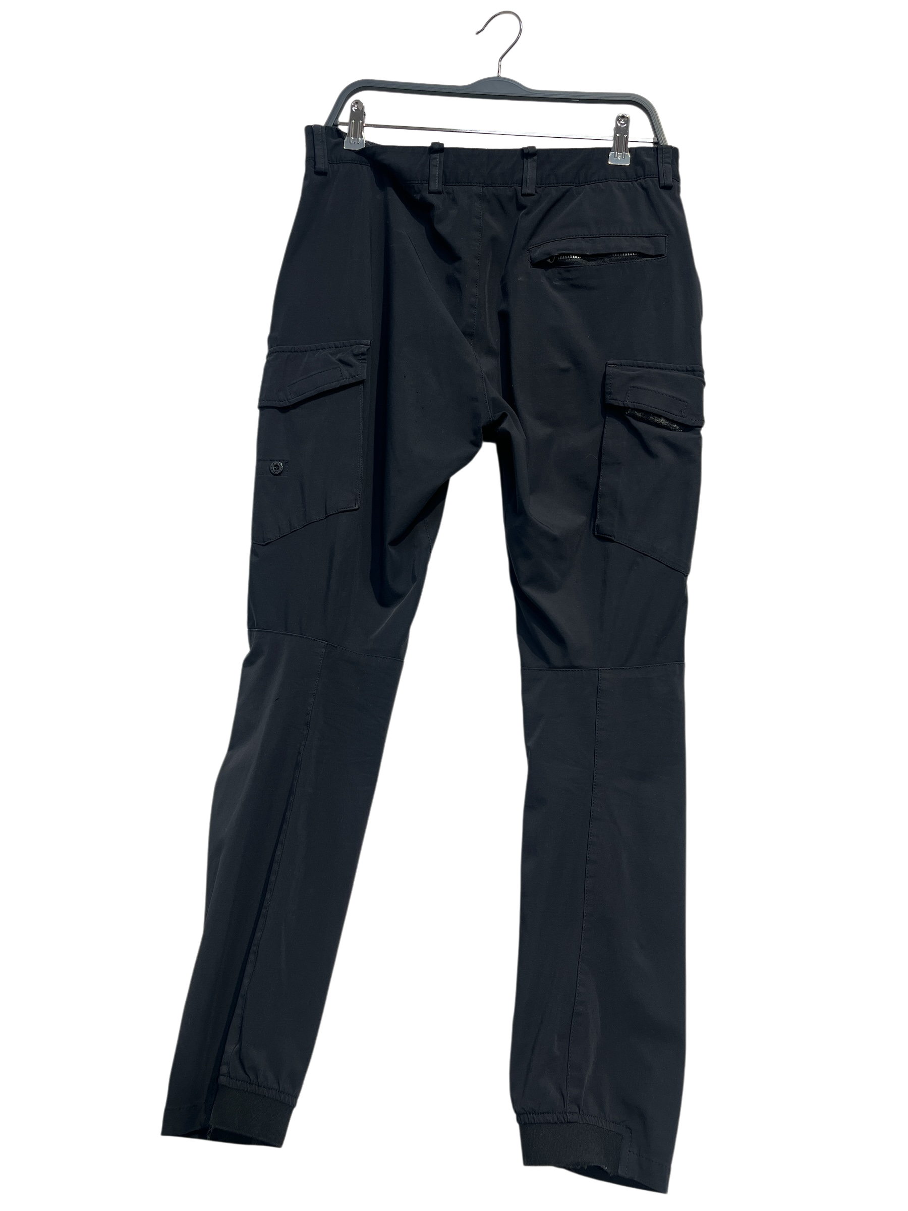 STONE ISLAND/Pants/32/Nylon/BLK/CARGO JOGGERS view 2