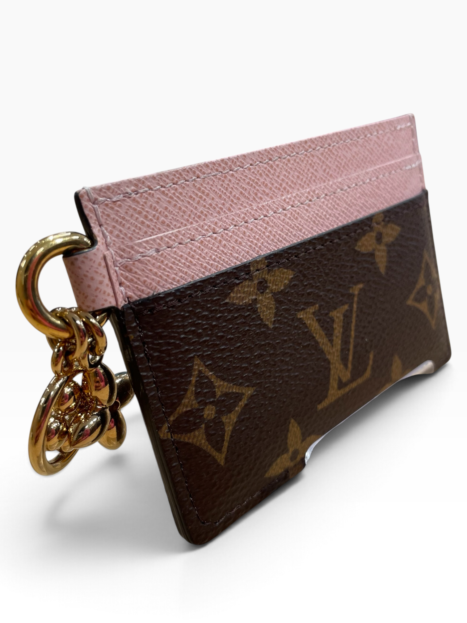 LOUIS VUITTON/Wallet/Monogram/MLT/L's/LV CHARMS CARD HOLDER view 1