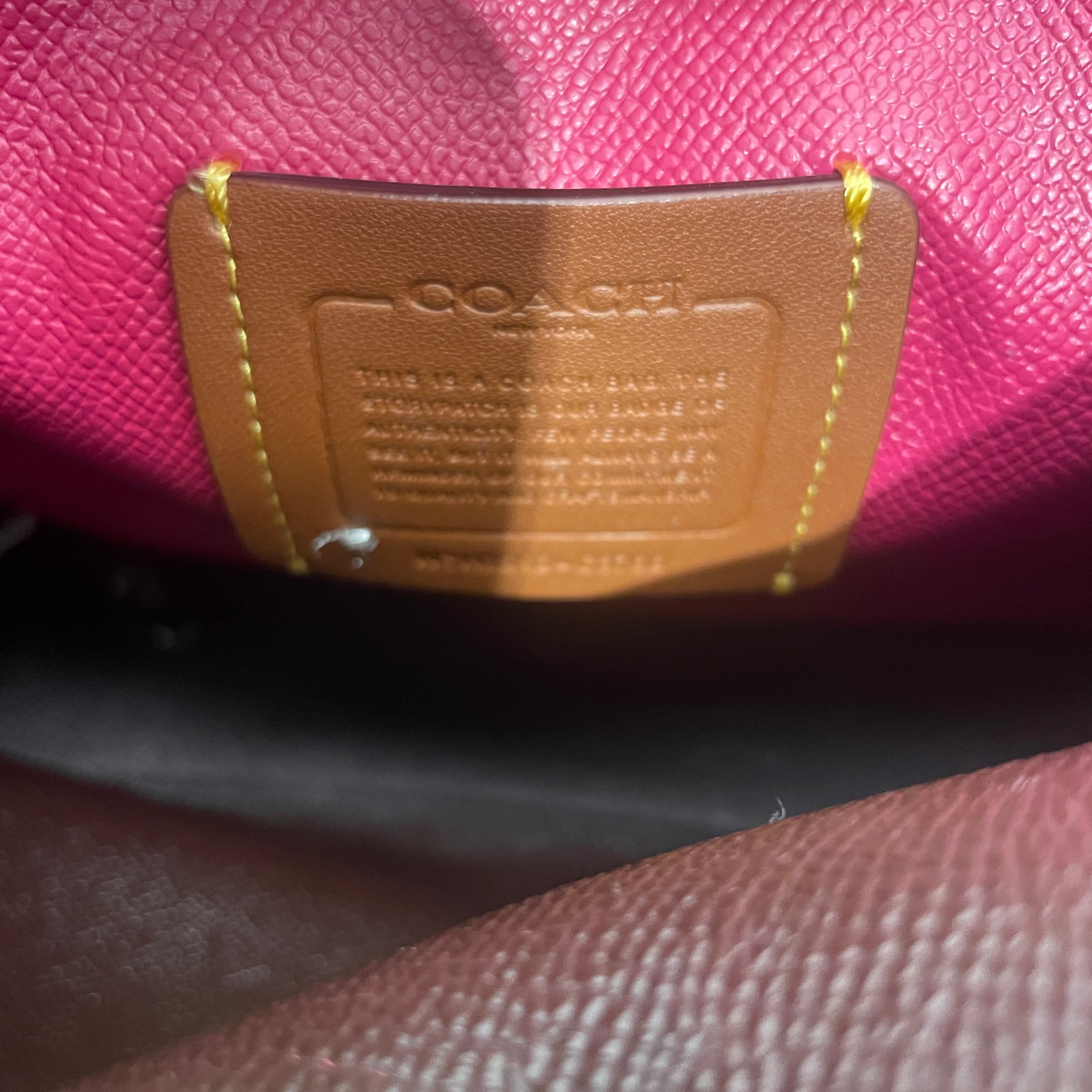 COACH/Cross Body Bag/Leather/BRD/pebble view 5