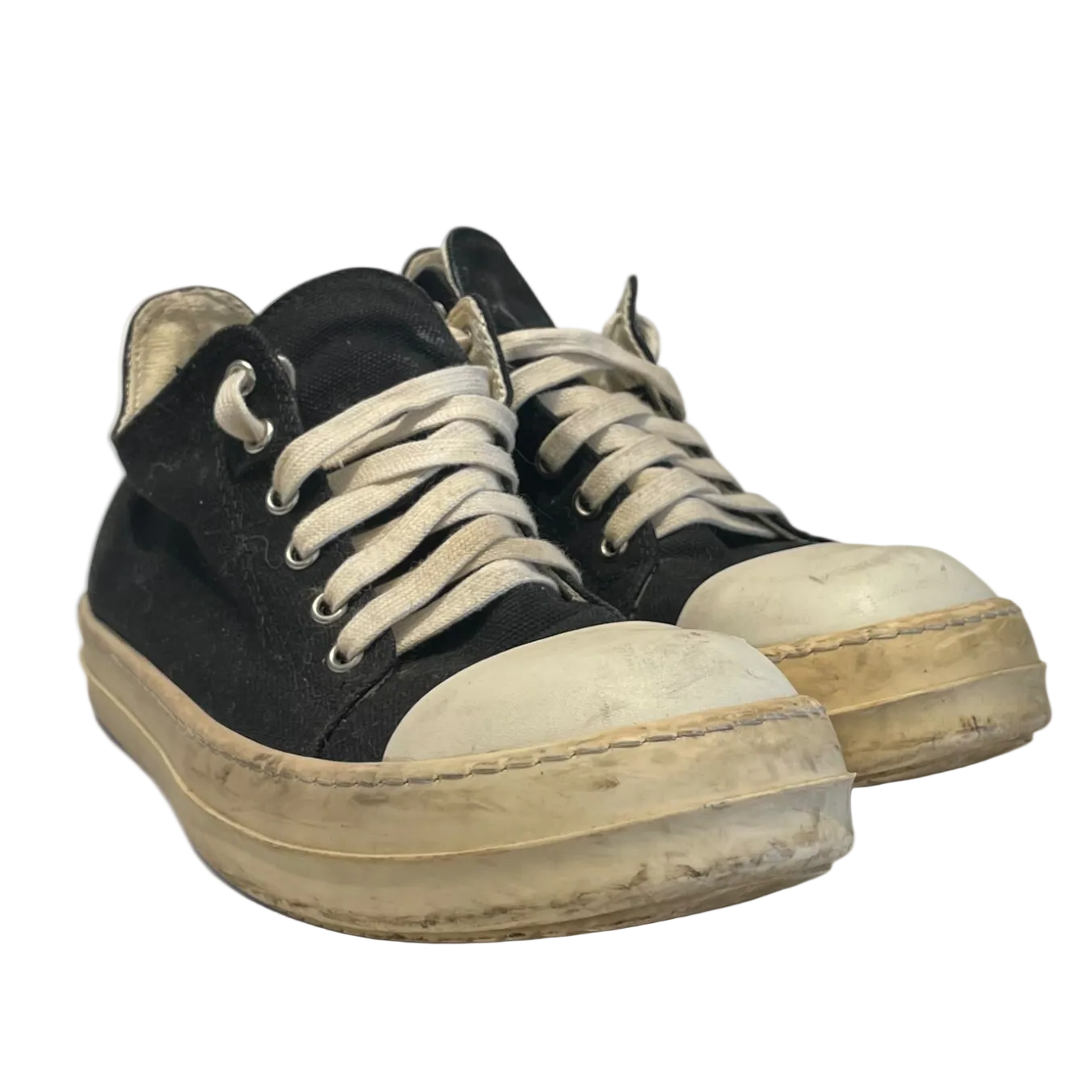 Rick Owens/Shoes/EU 40/Leather/BLK/Ramones 'Stop Your Breath' view 1