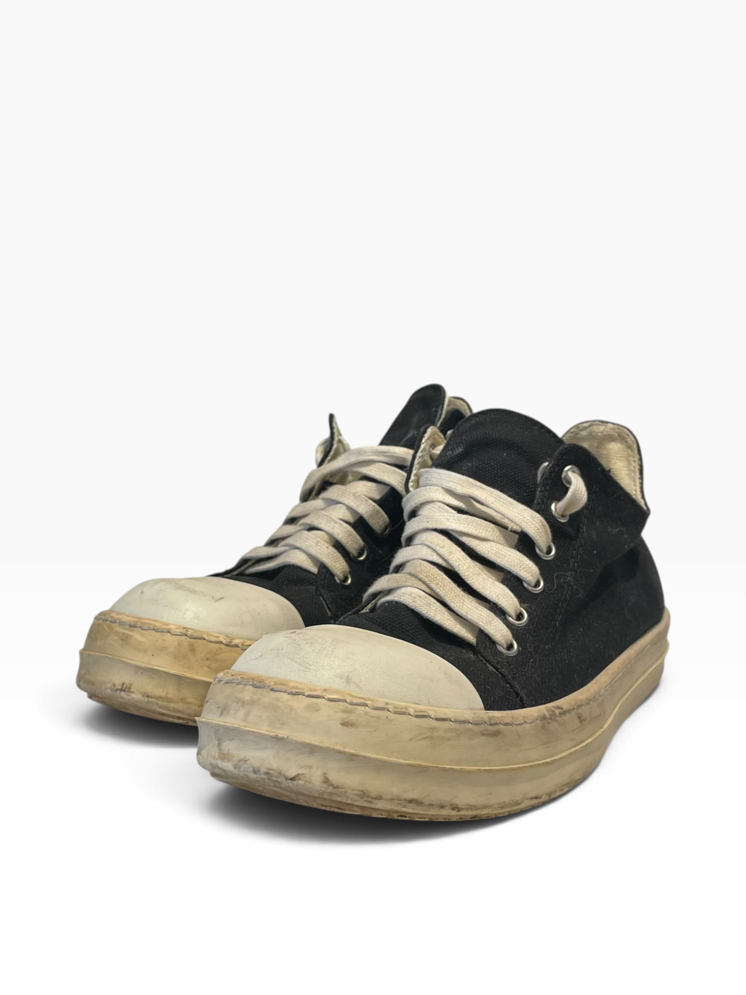 Rick Owens/Shoes/EU 40/Leather/BLK/Ramones 'Stop Your Breath' view 1