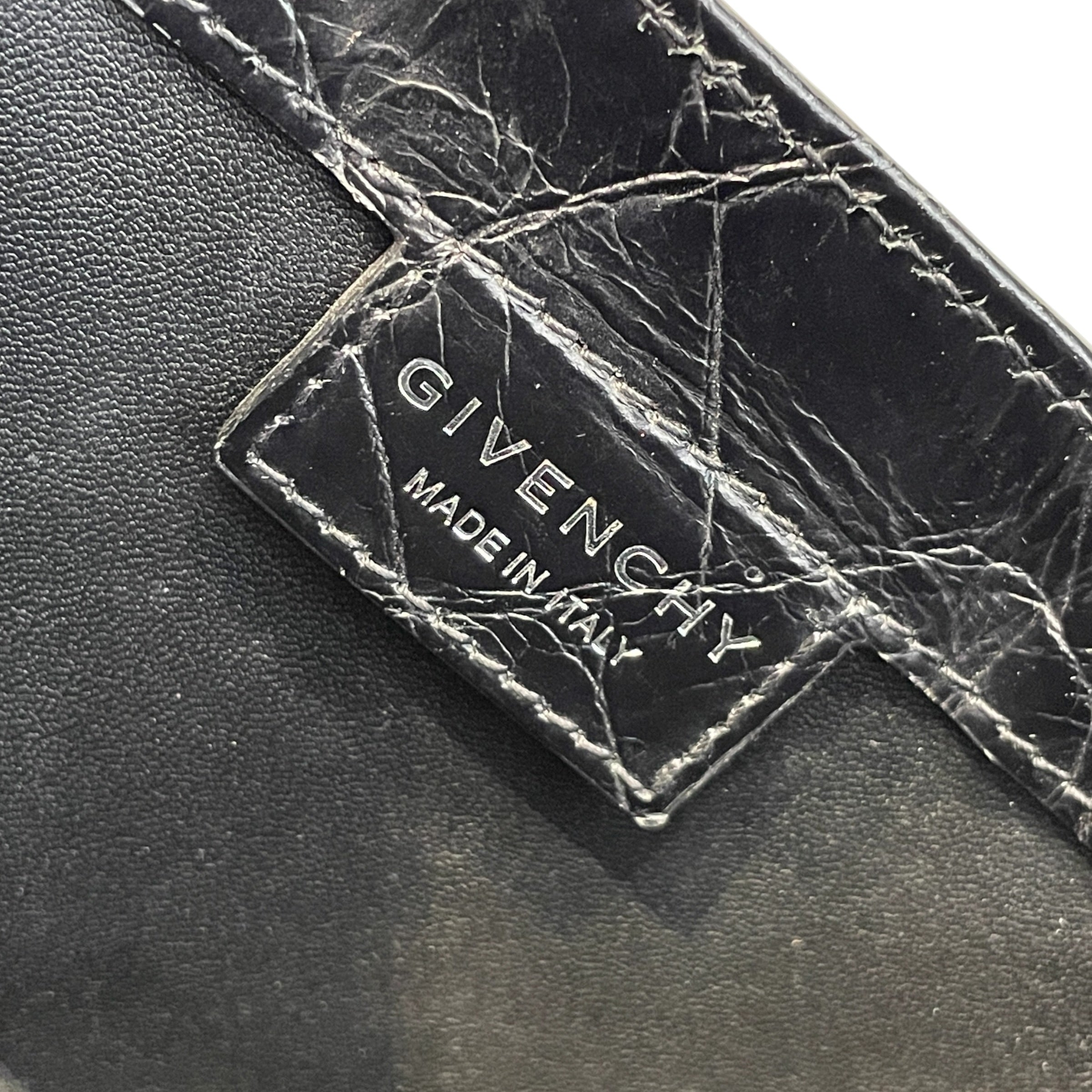 GIVENCHY/Bag/Leather/BLK/CROC CUT OUT BAG view 5