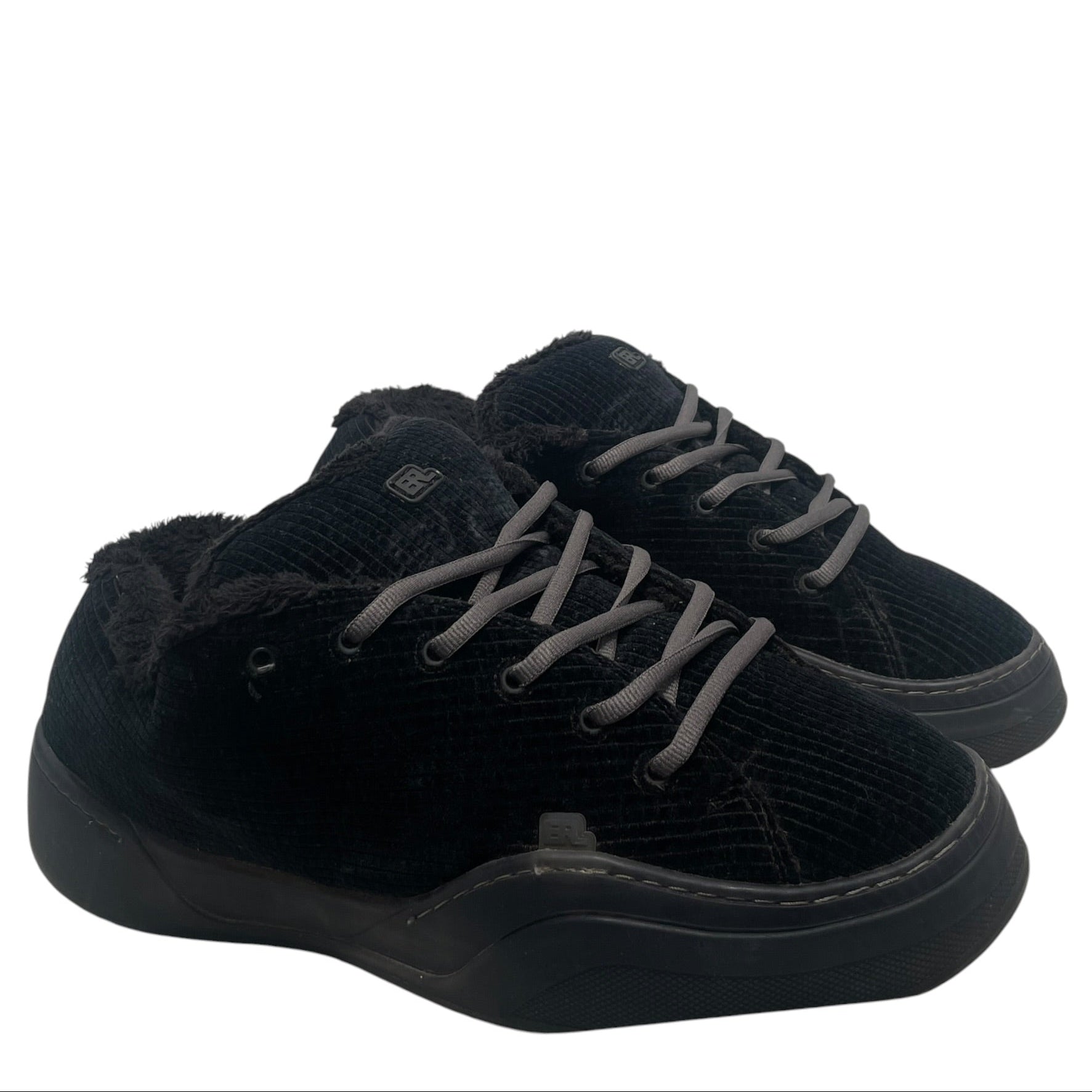 ERL /Low-Sneakers/US 11/Cotton/BLK/CORDUROY view 1