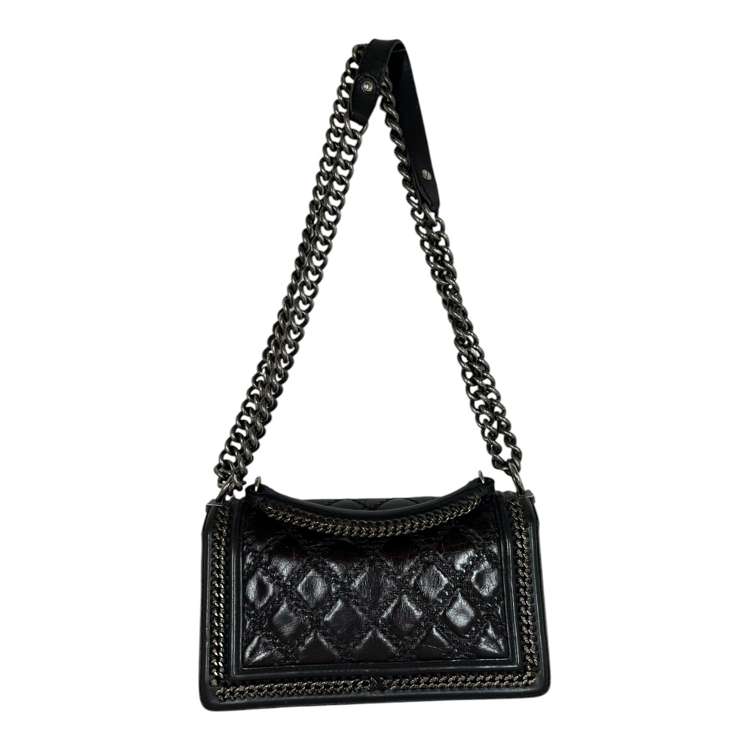CHANEL/Bag/Leather/BRD/BURGUNDY BOY BAG view 2