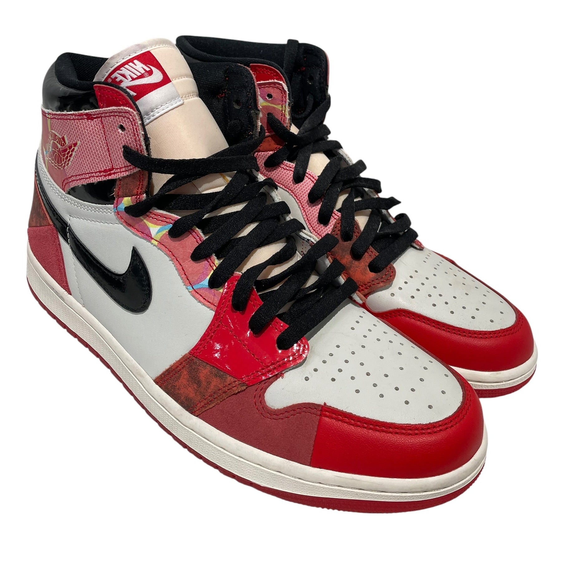 JORDAN BRAND/Hi-Sneakers/US 10.5/Leather/RED/Spider-Verse view 1