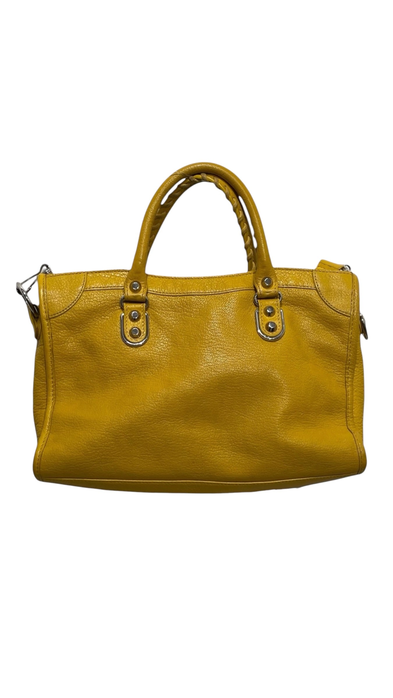 BALENCIAGA/Cross Body Bag/Leather/YEL/CITY BAG view 2