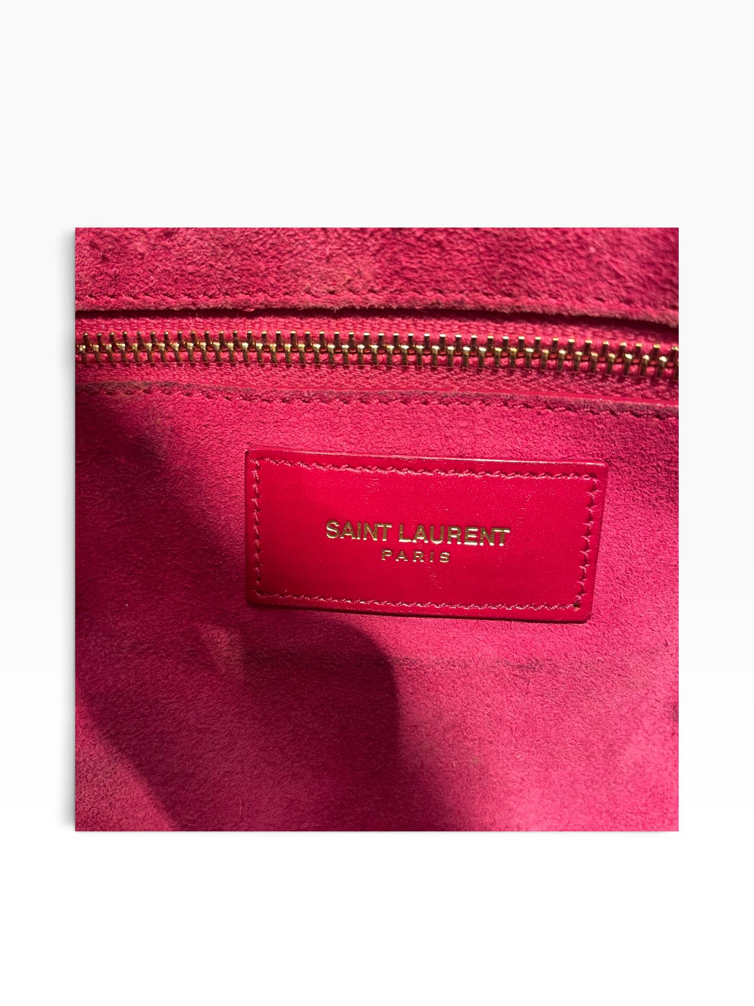 SAINT LAURENT/Bag/Leather/RED/Classic Duffle- Calfskin view 4