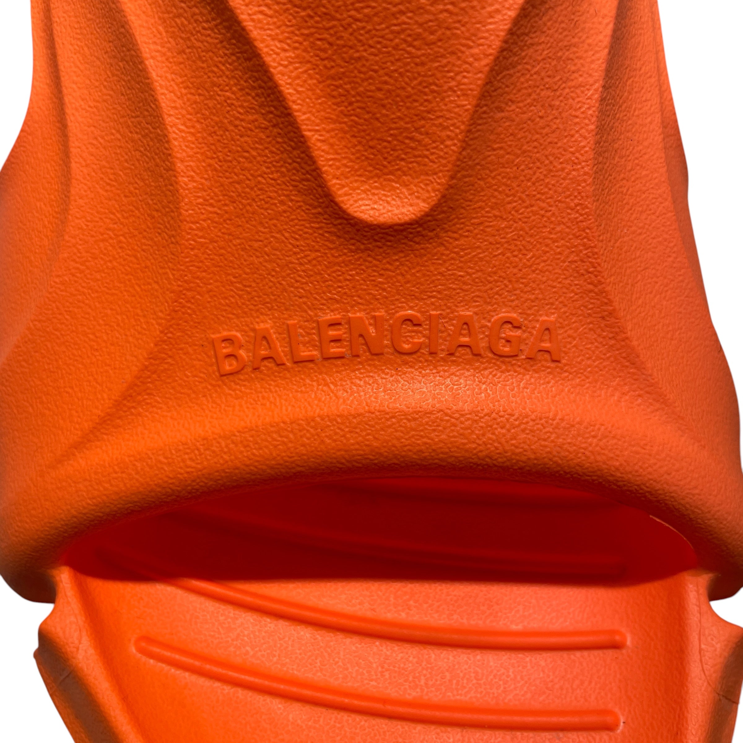 BALENCIAGA/Sandals/US 10/Cotton/ORN/BB mold view 3