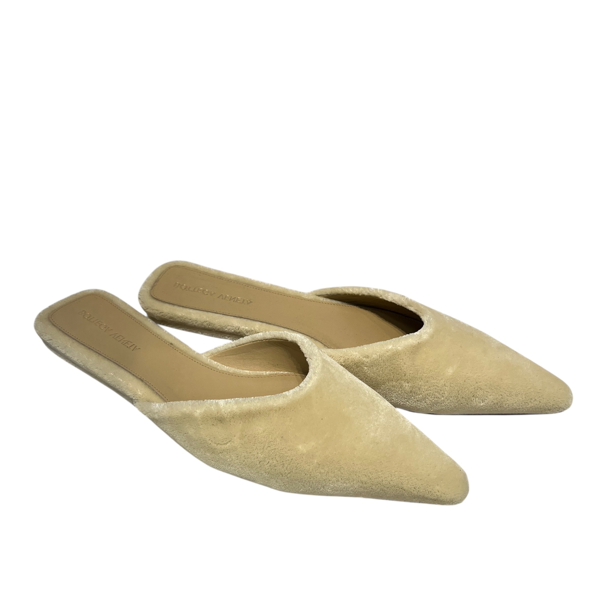 BOTTEGA VENETA/Flat Shoes/EU 39/IVR/V-Tip/VELVET MULE view 1
