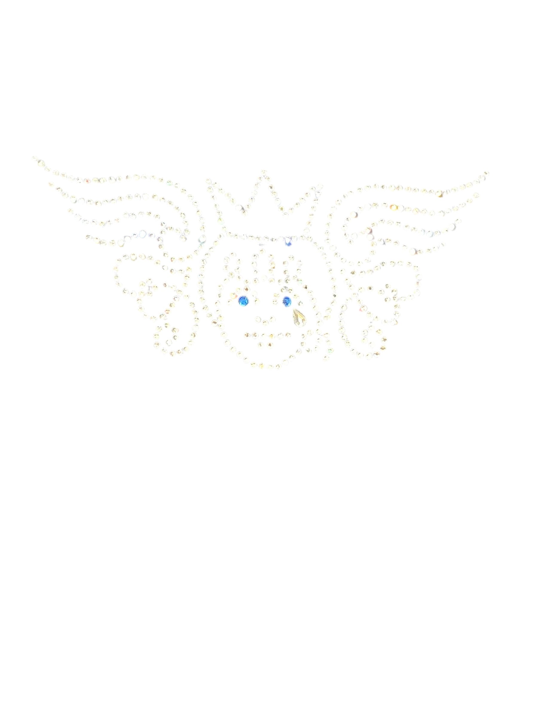 NUMBER (N)INE/T-Shirt/5/Cotton/BLK/CRYING ANGEL-357933495 view 3