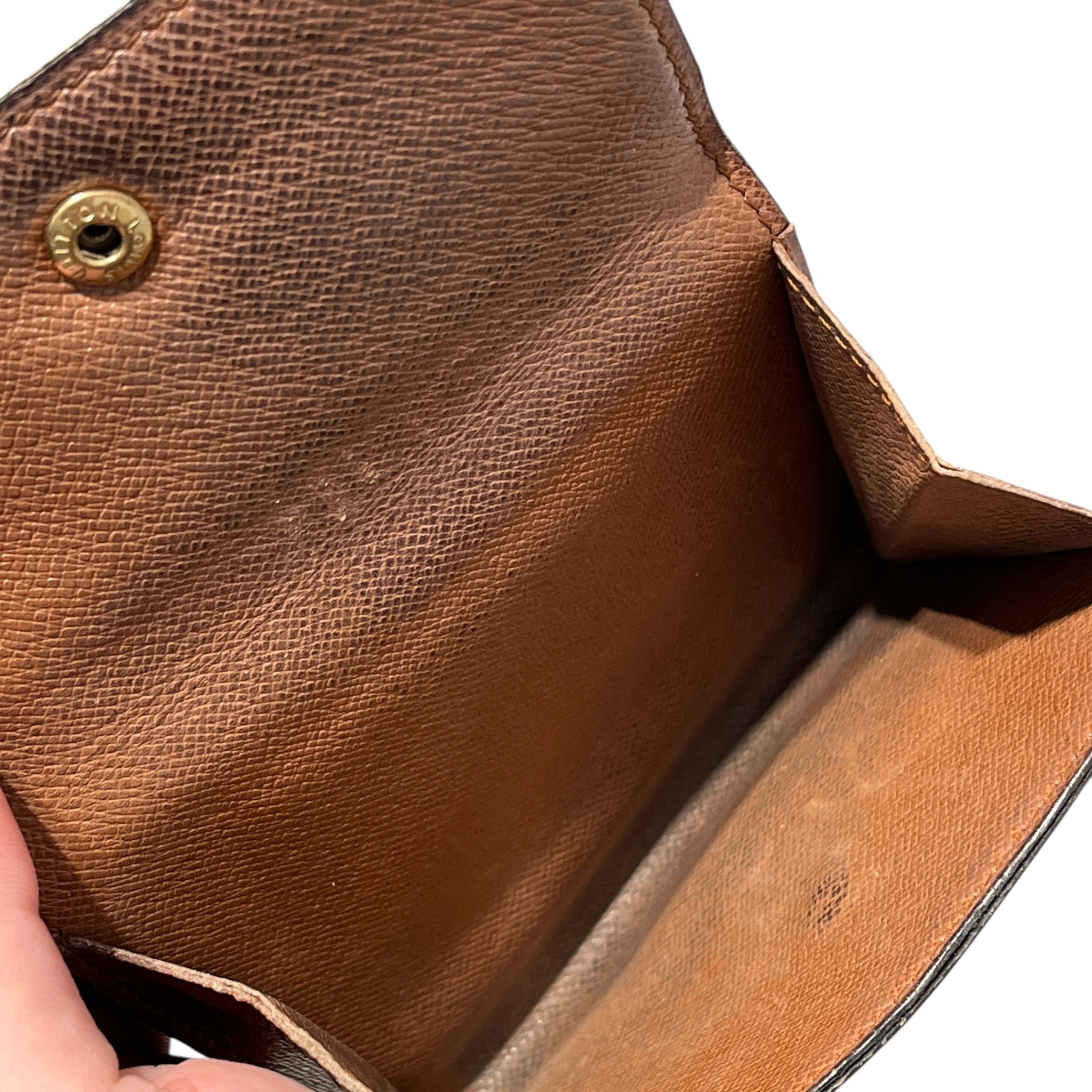 LOUIS VUITTON/Bifold Wallet/Monogram/Leather/BRW/elise wallet view 8