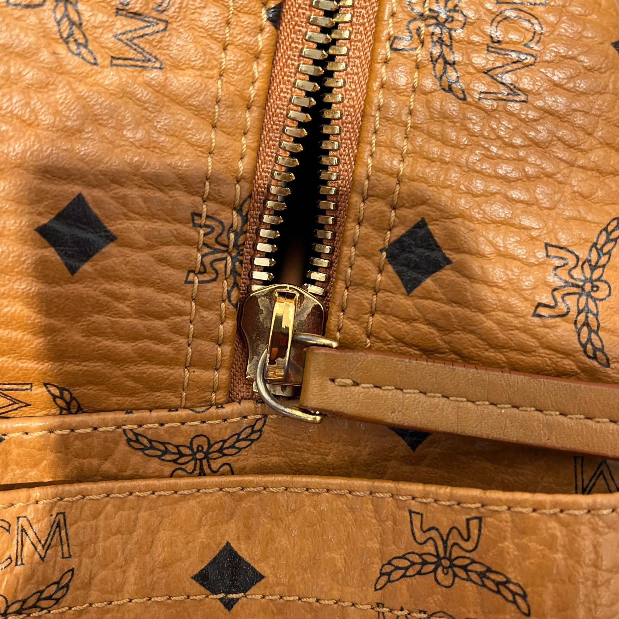 MCM/Backpack/Monogram/Leather/BEG/MCM STUD BAG view 11
