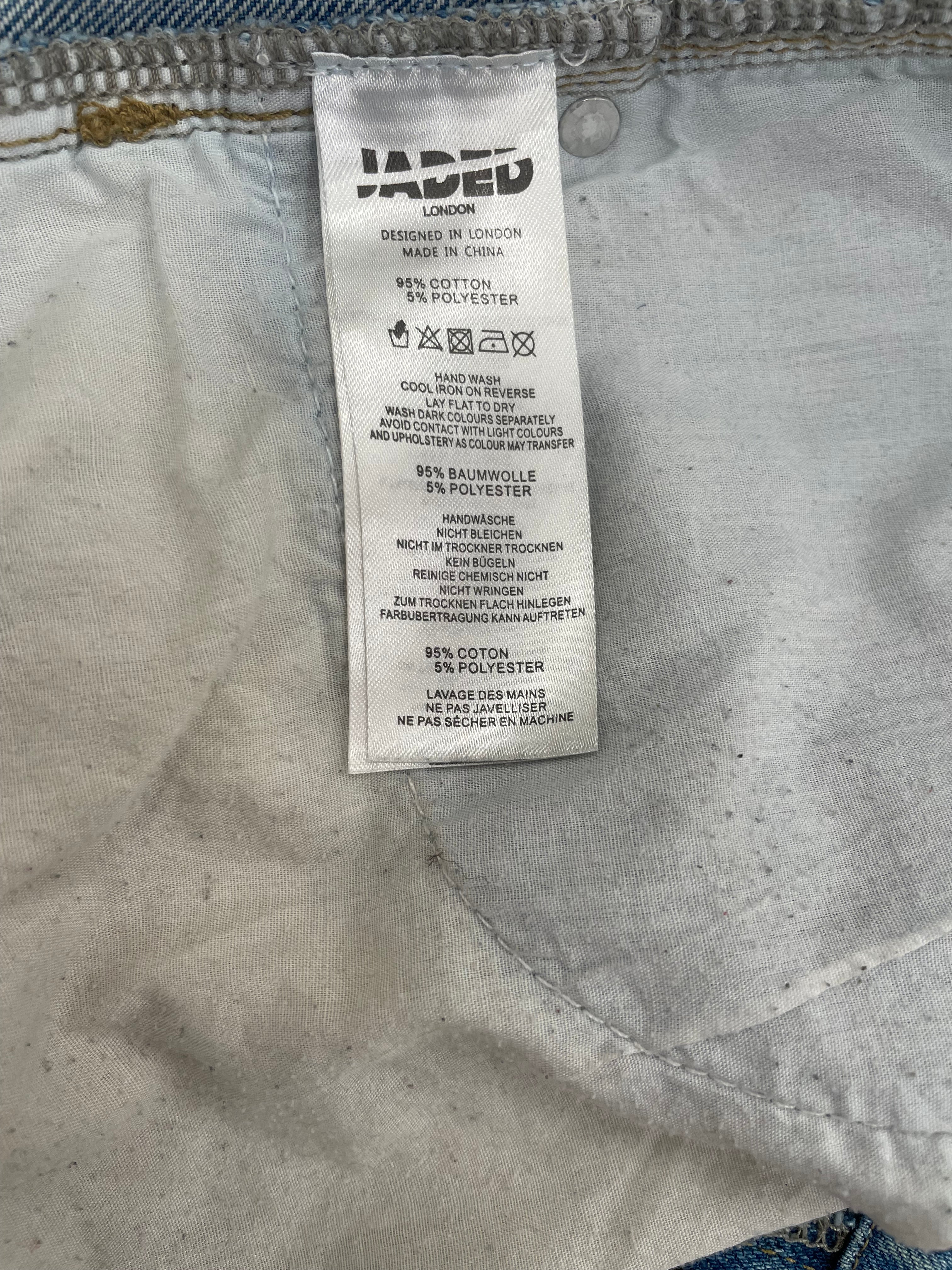 JADED LONDON/Pants/34/Denim/IDG/JADED LONDON BLUE FLARES view 4
