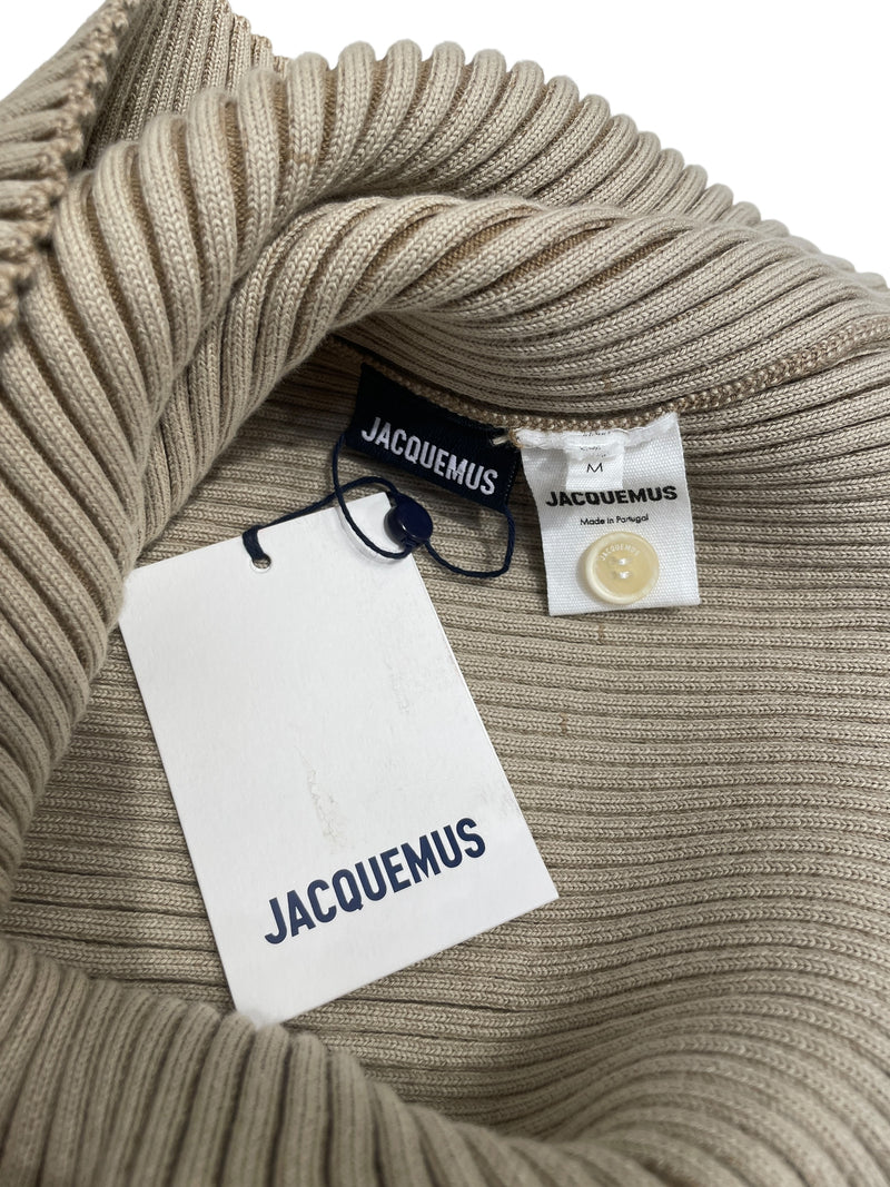 JACQUEMUS/LS Shirt/M/Cotton/CRM/