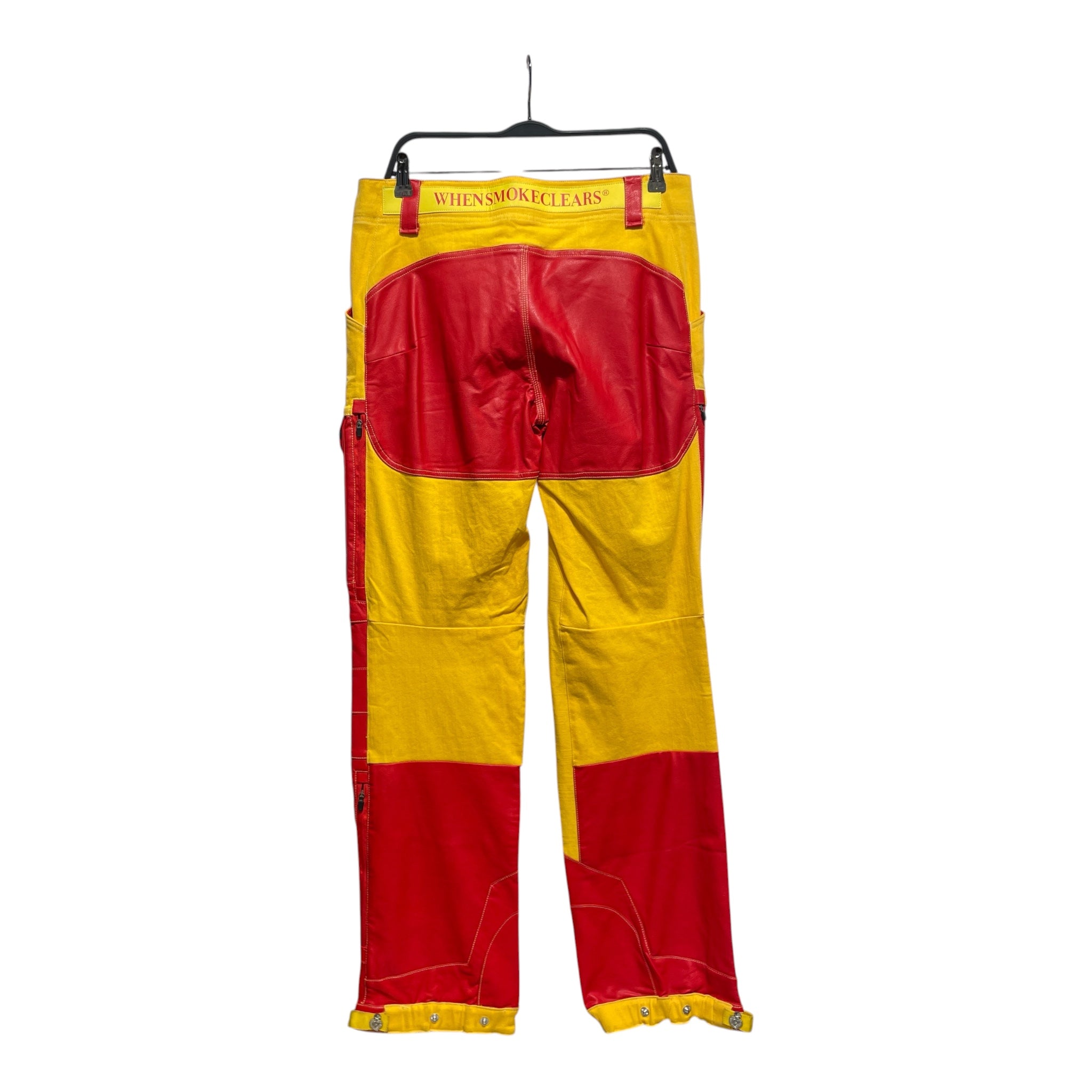 WHEN SMOKE CLEARS/Pants/34/Denim/YEL/ view 2